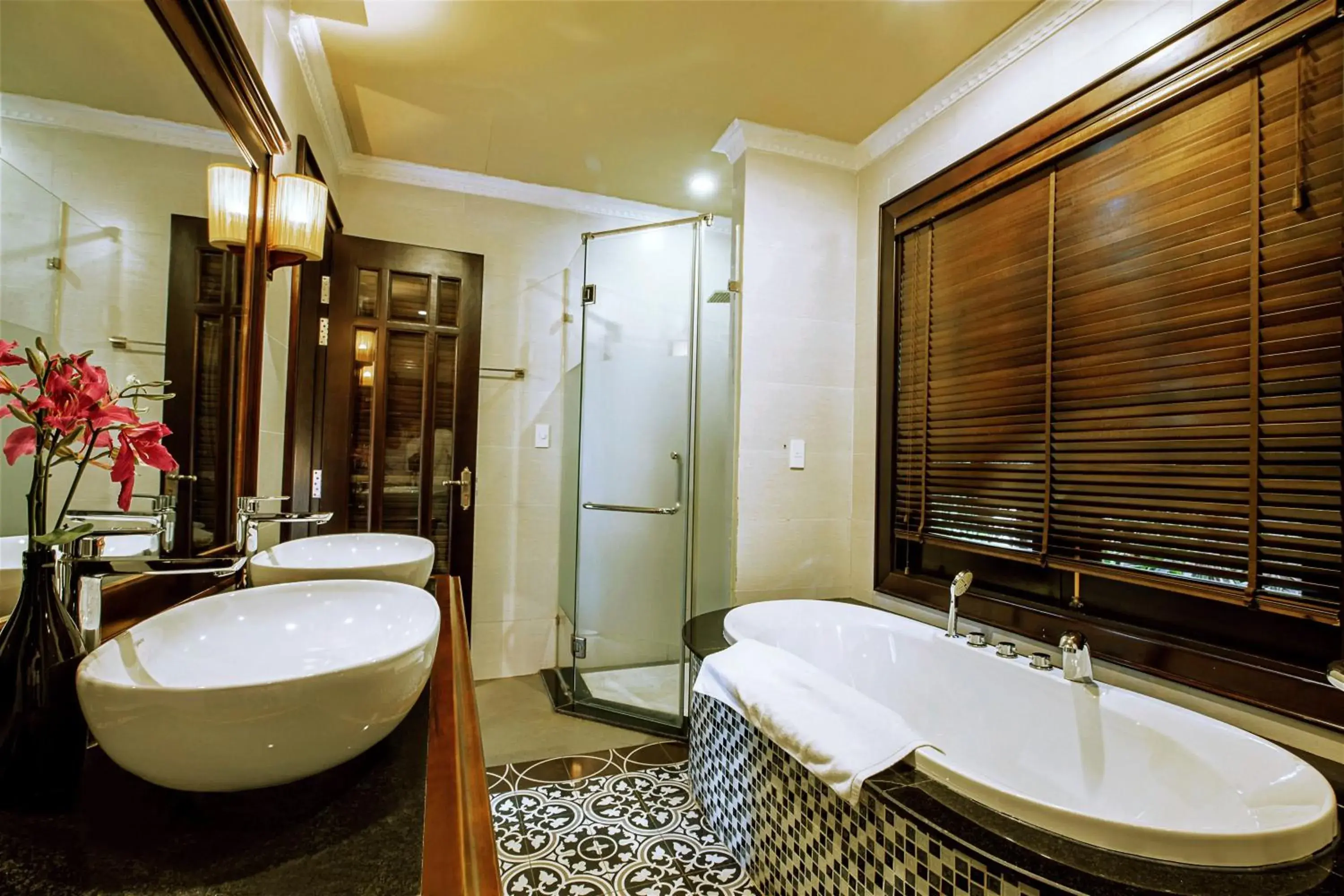 Shower, Bathroom in Anja Beach Resort & Spa