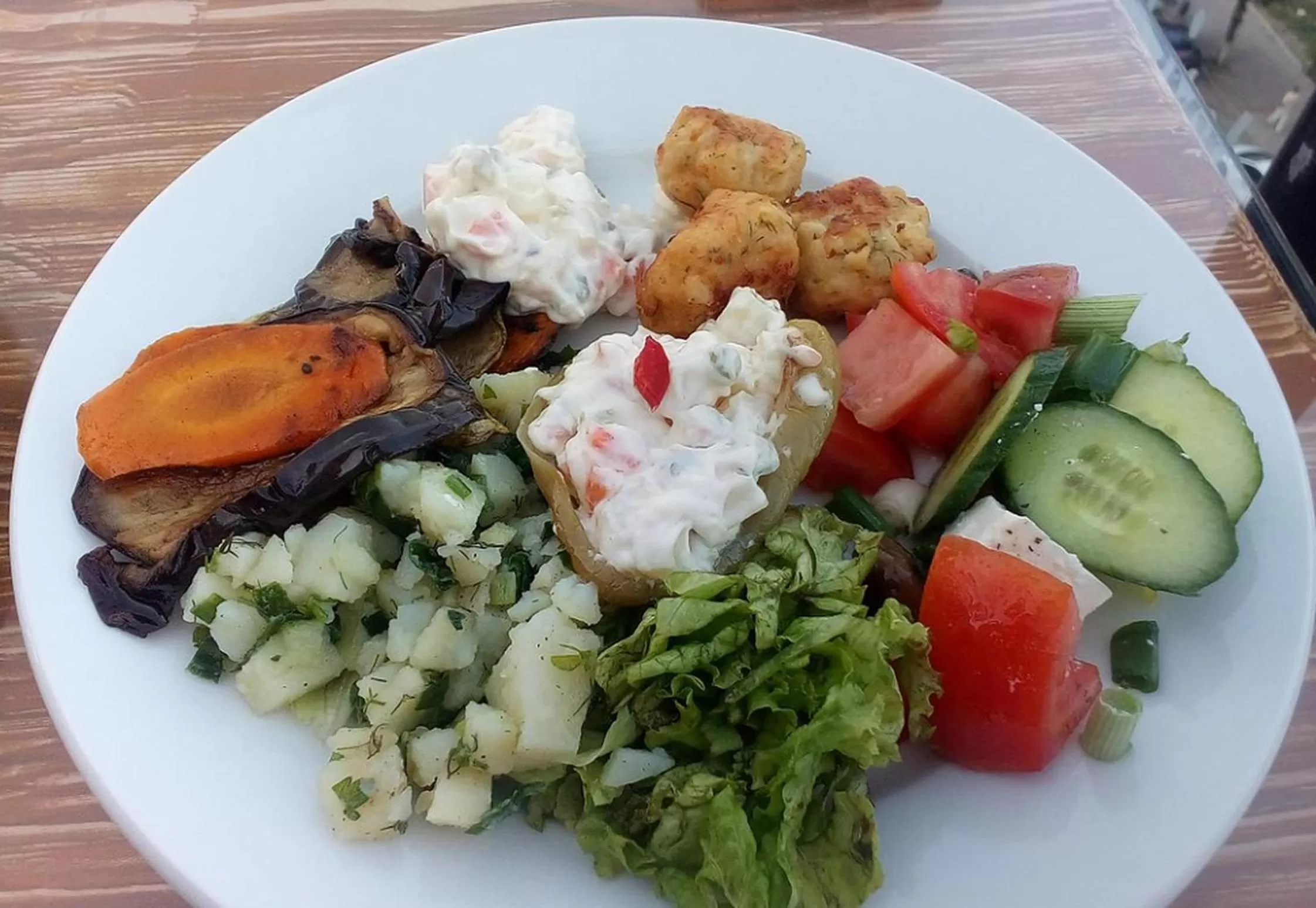 Food in Hotel The First