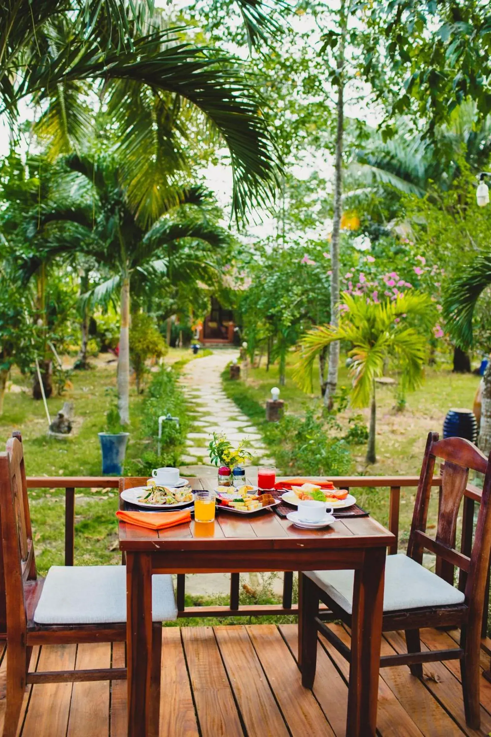 Garden in Thanh Kieu Beach Resort