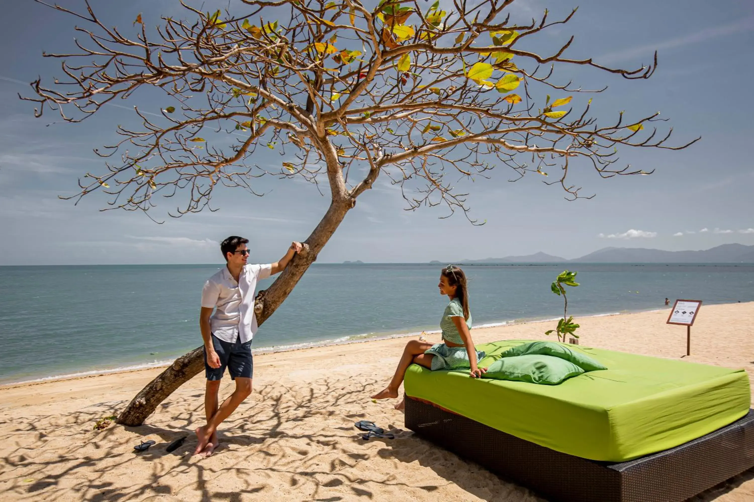 People, Beach in W Koh Samui