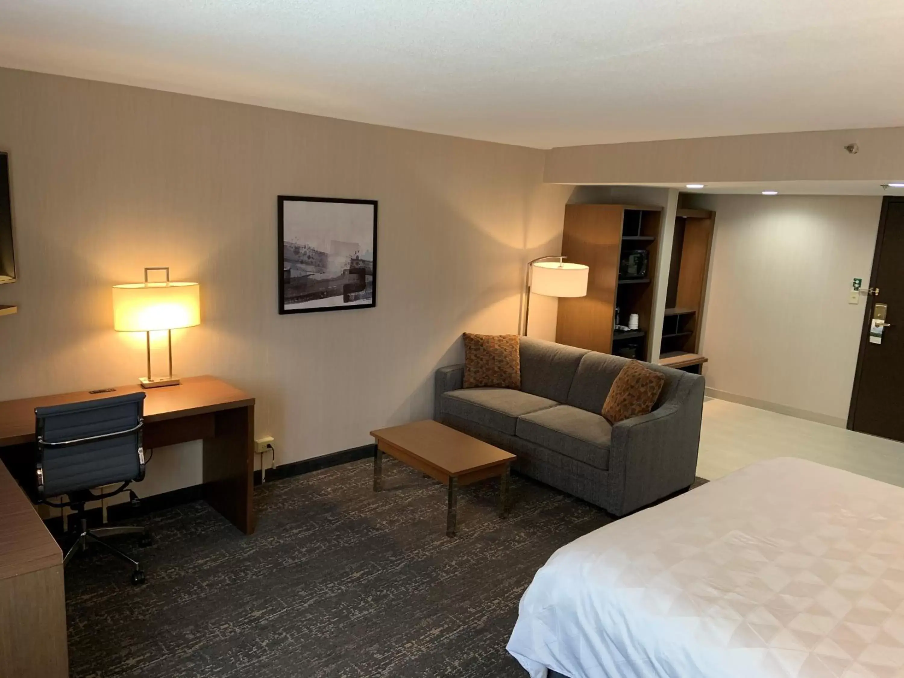 Photo of the whole room, Seating Area in Holiday Inn & Suites Chicago-Carol Stream Wheaton, an IHG Hotel