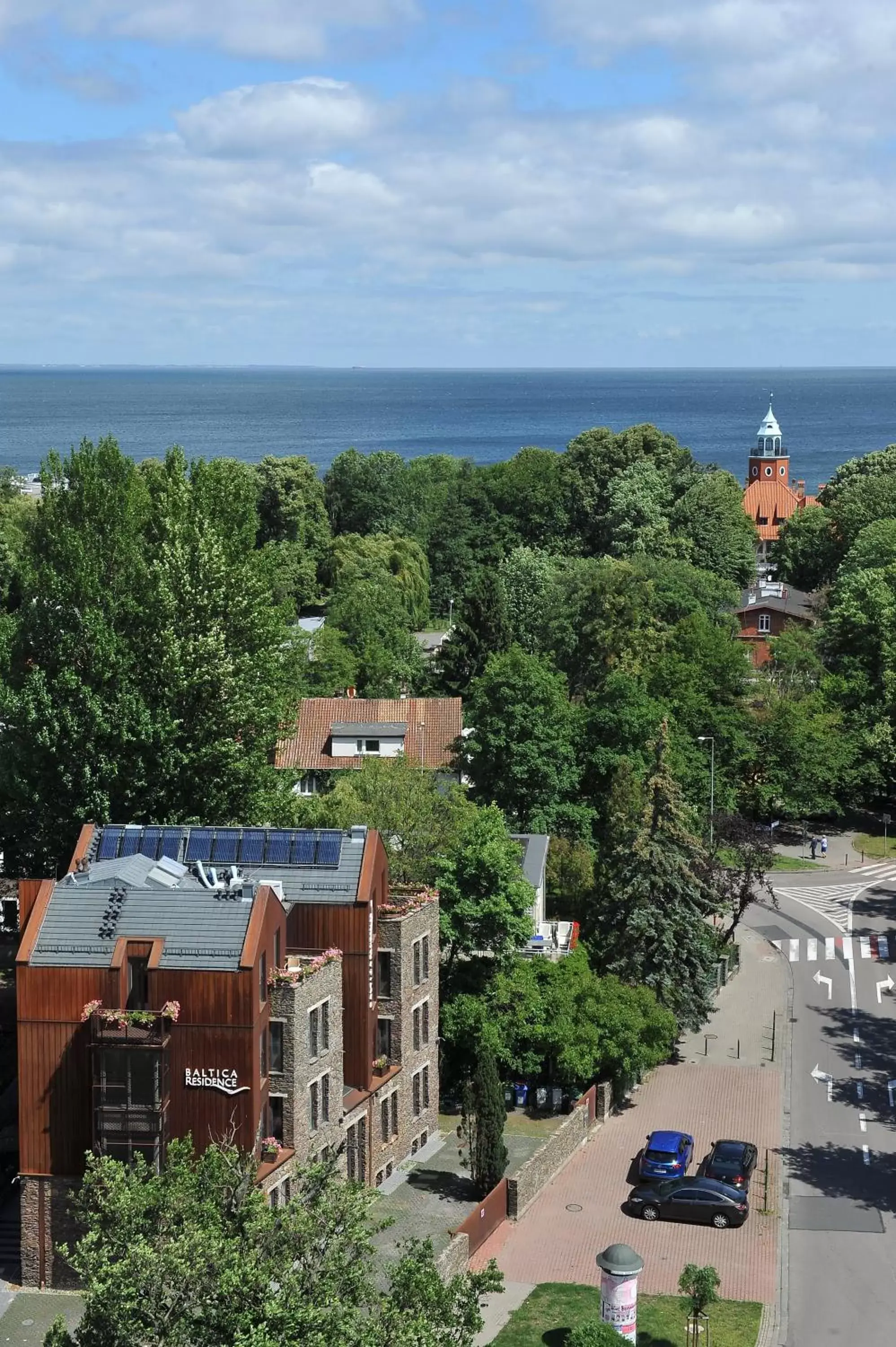 Bird's eye view in Baltica Residence Bird's eye view in Baltica Residence