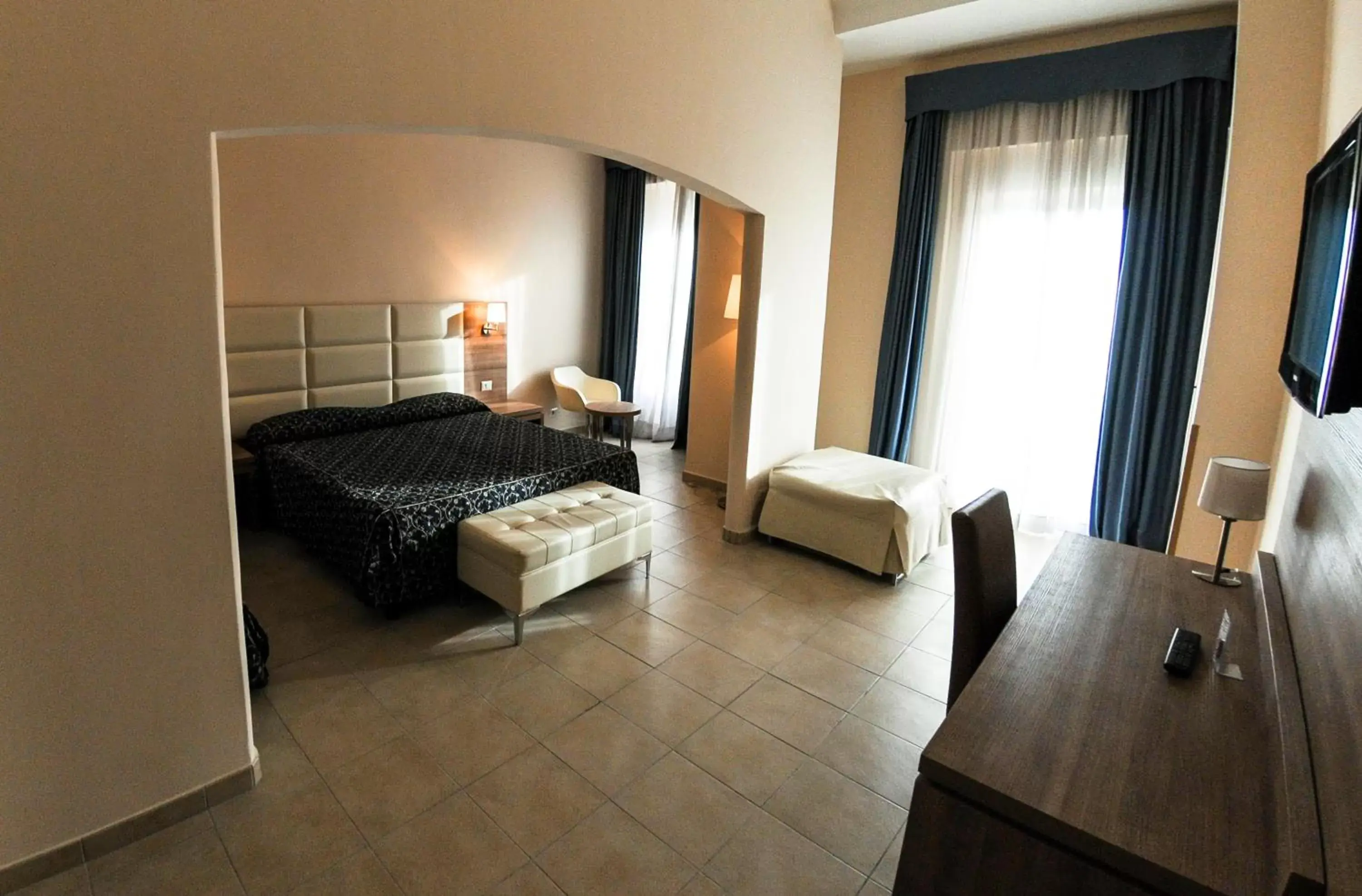 Photo of the whole room, Bed in Hotel Mediterraneo