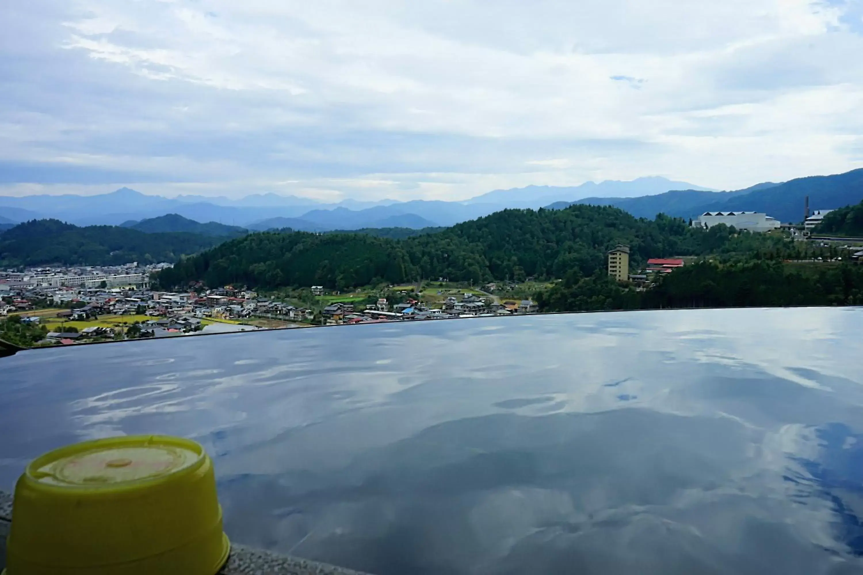 Hot Spring Bath, Mountain View in Hotel Associa Takayama Resort