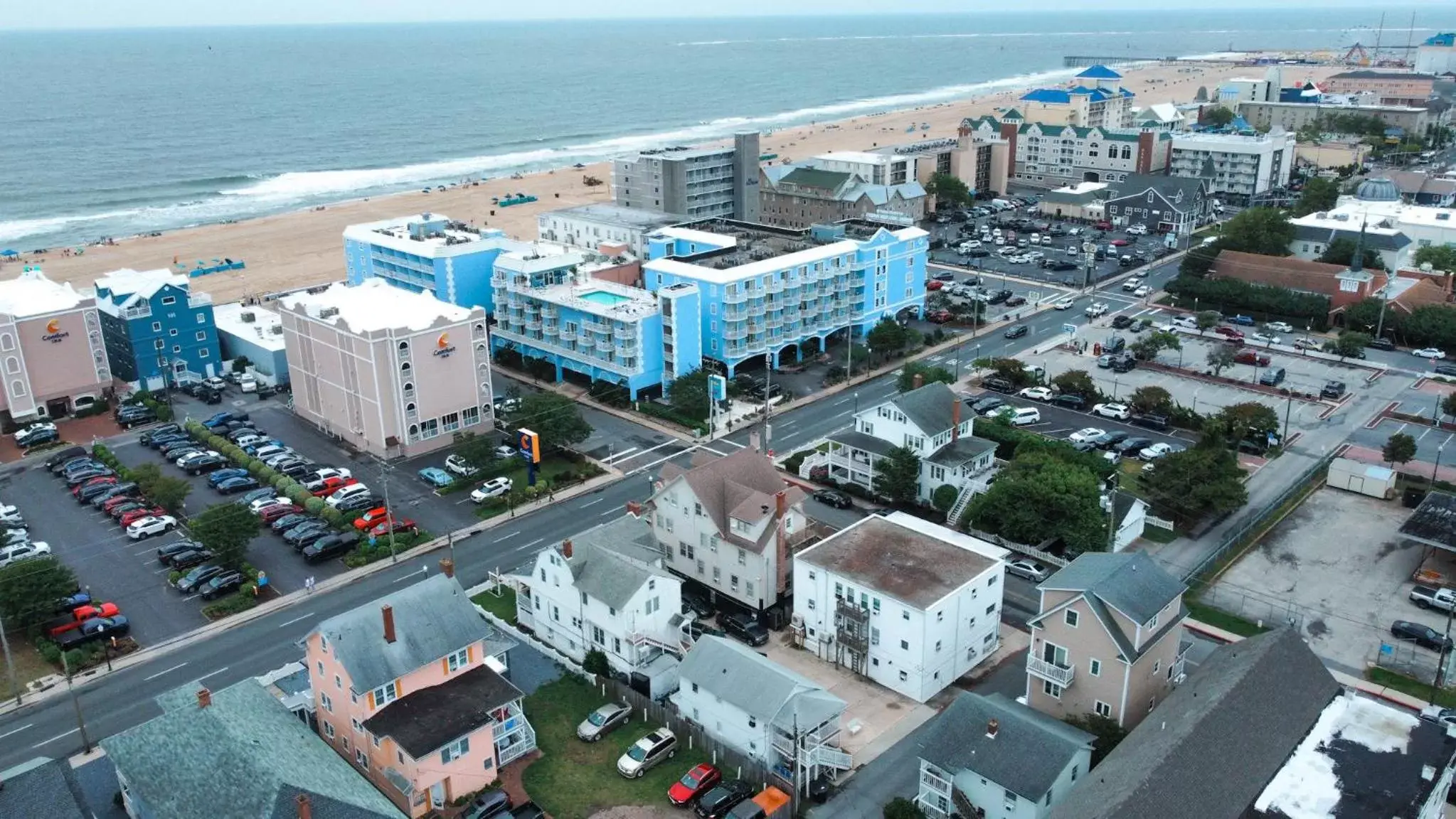 Sea view, Bird's-eye View in Atlantic House Bed & Breakfast