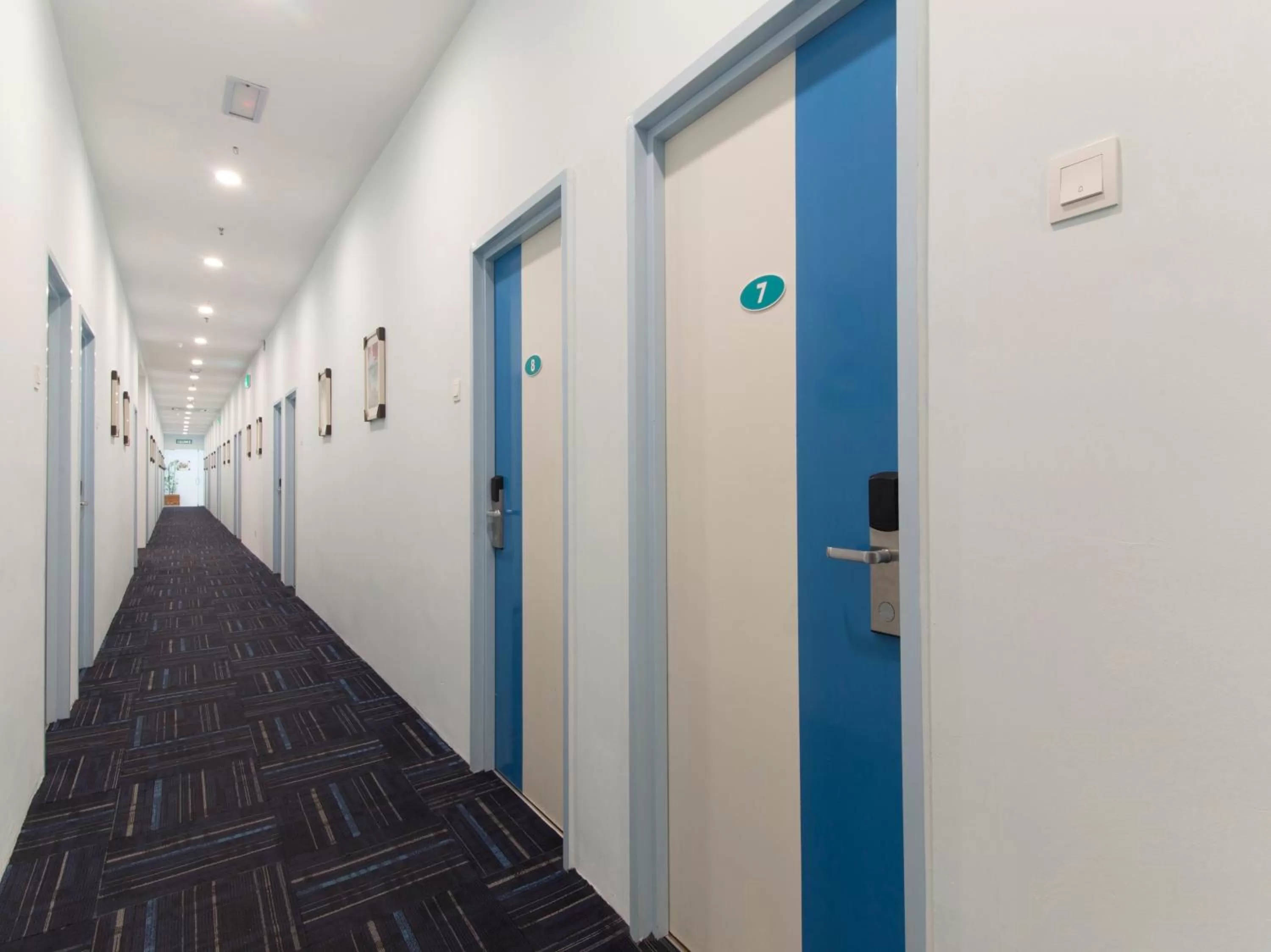 Floor plan in Super OYO Capital O 1225 Agape Hotel Selayang