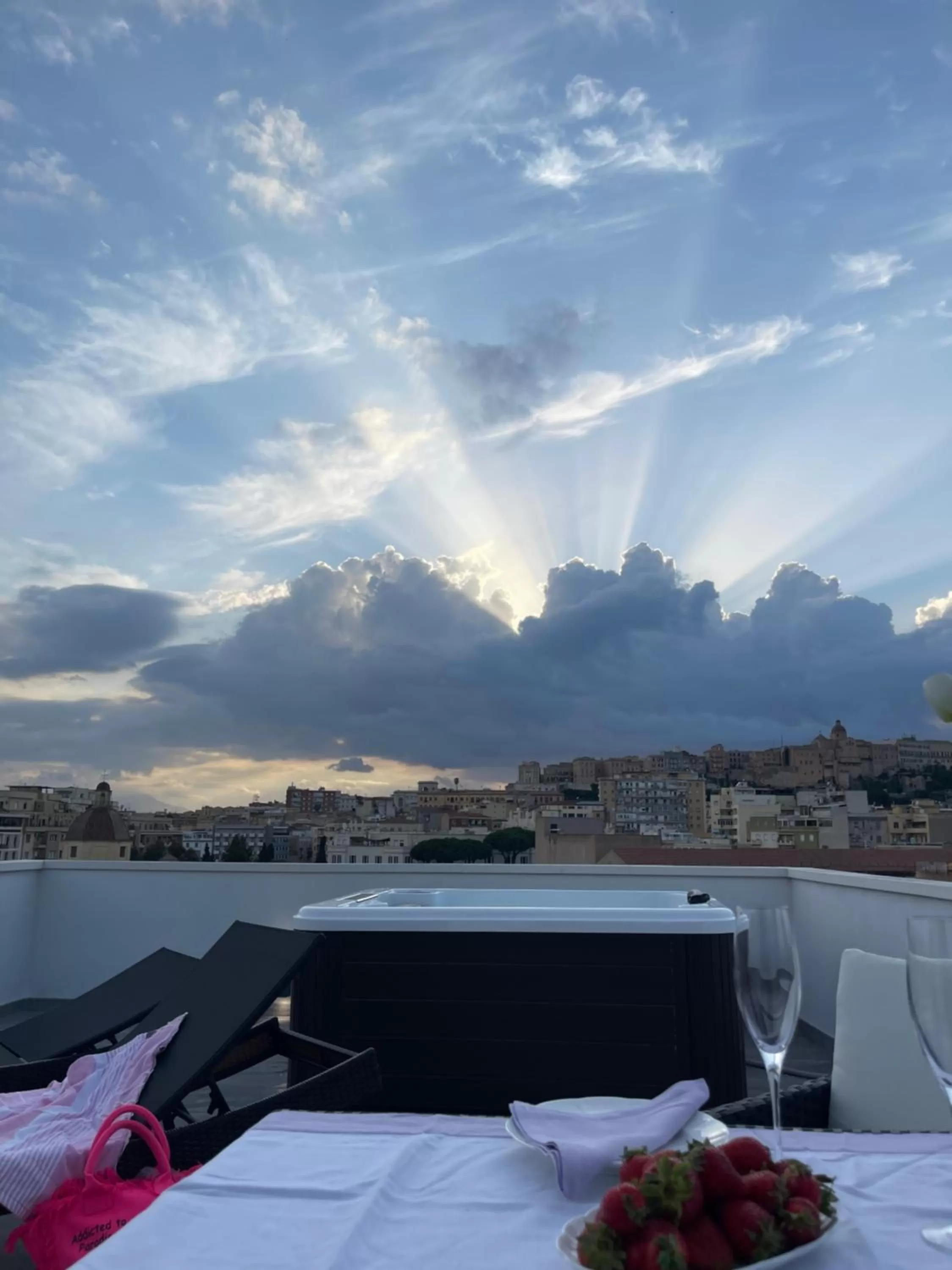 City view in 18 Dante Luxury Suites