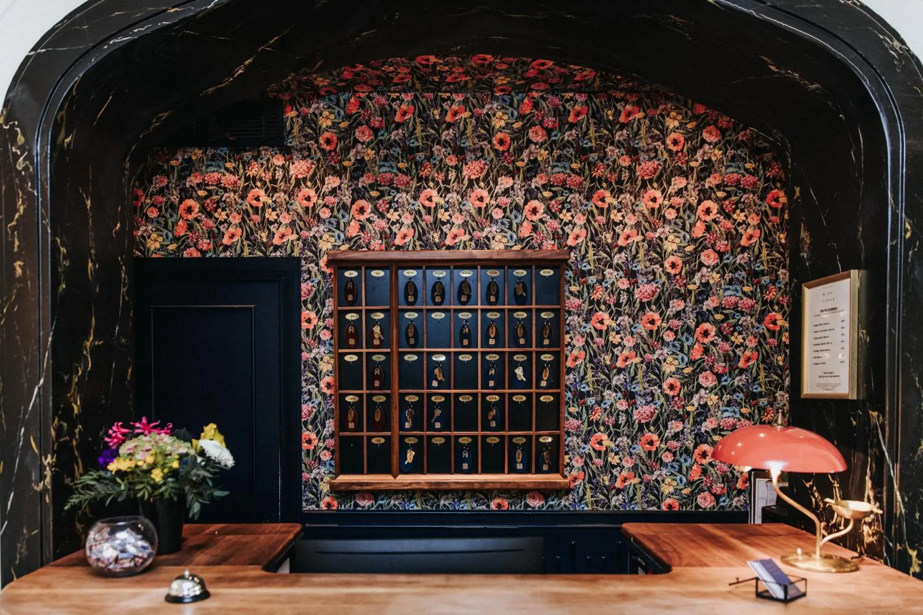 Lobby or reception in Hôtel Bienvenue Lobby or reception in Hôtel Bienvenue