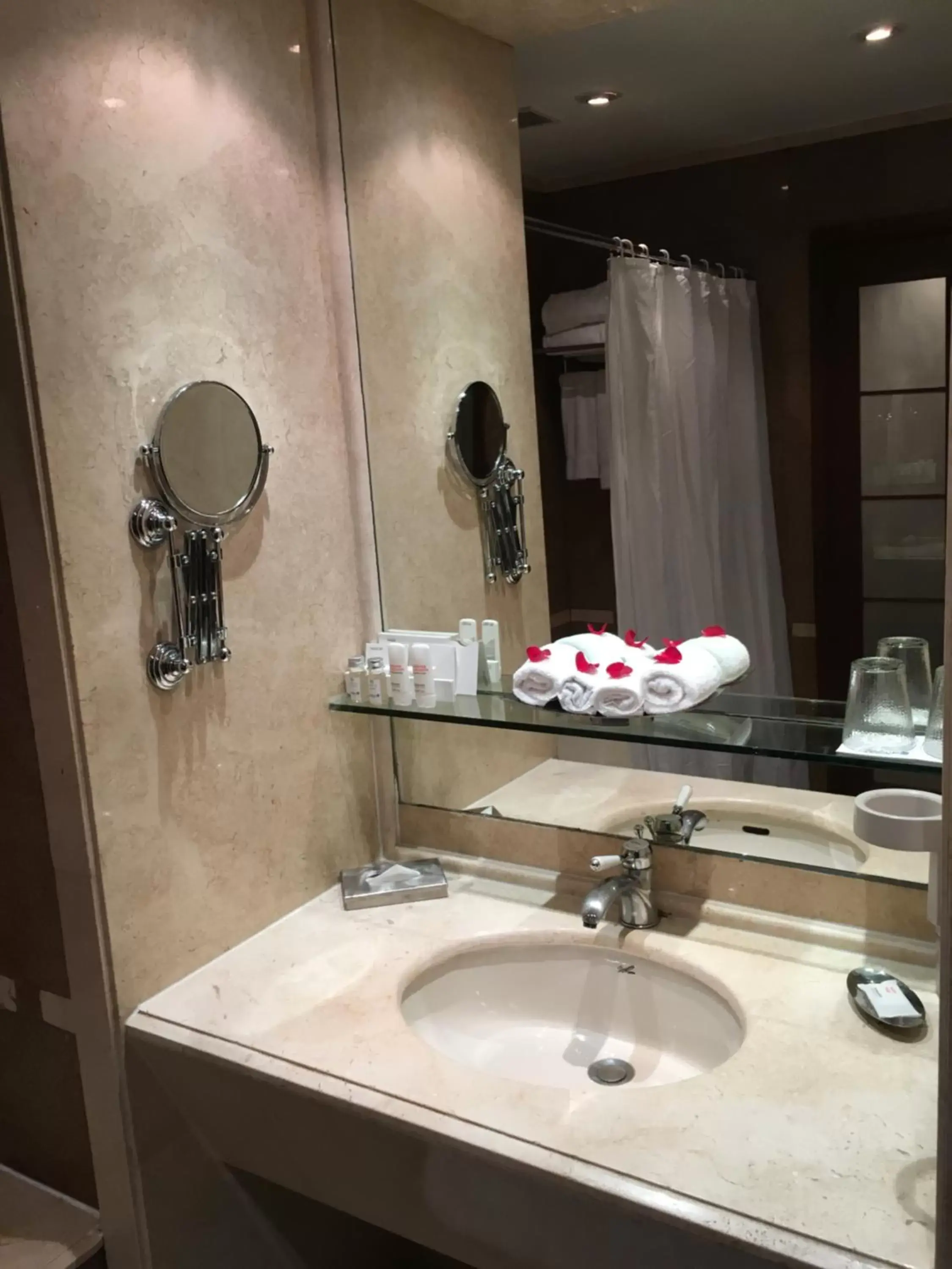 Bathroom in Radisson Blu MBD Hotel Noida