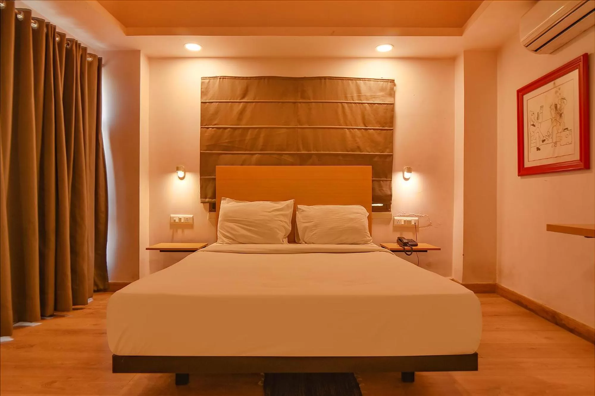 Bed in FabHotel Suncitel Dum Dum Airport