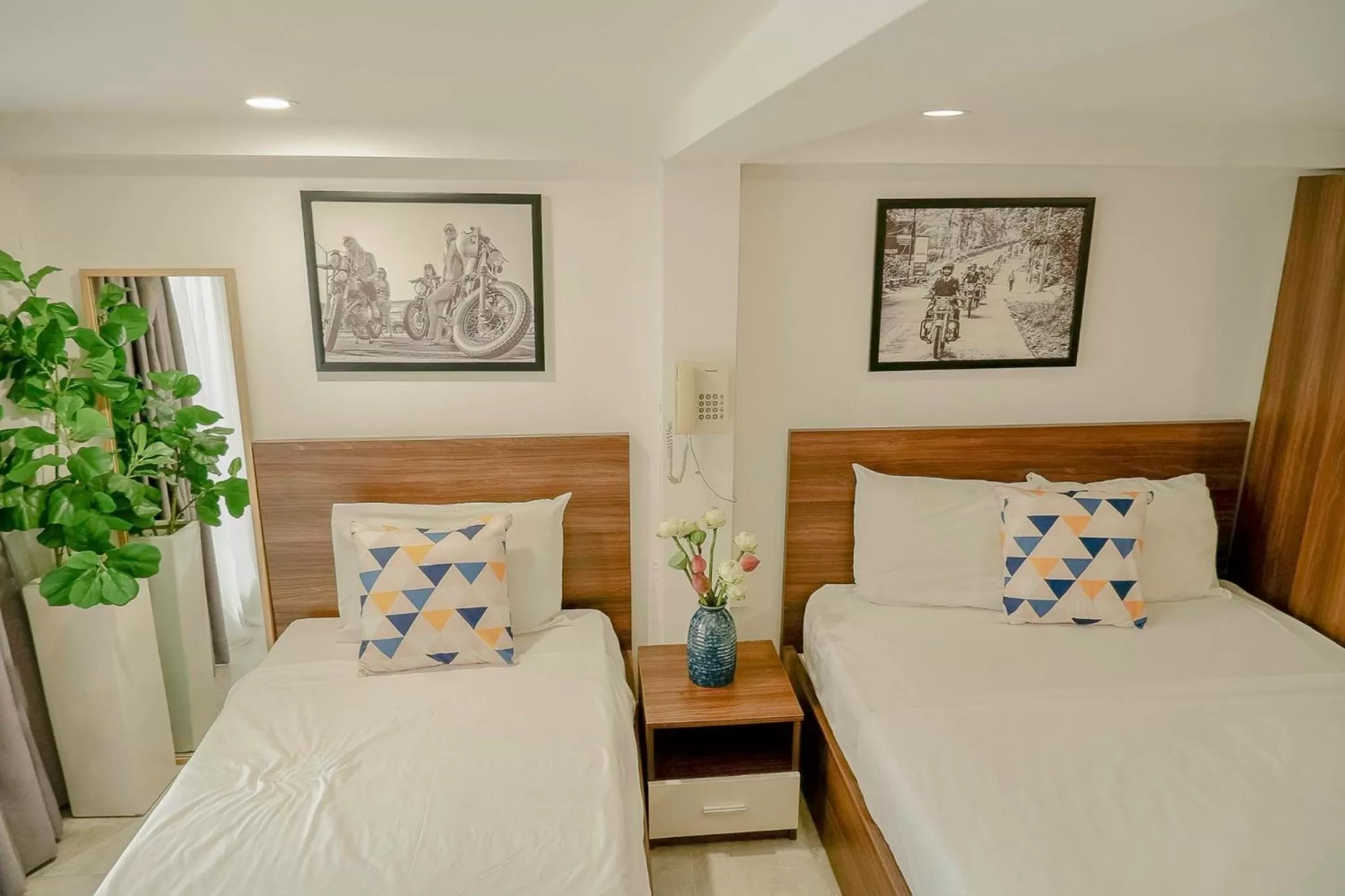 Bedroom, Bed in Galaxy Boutique Sai Gon Central Hotel