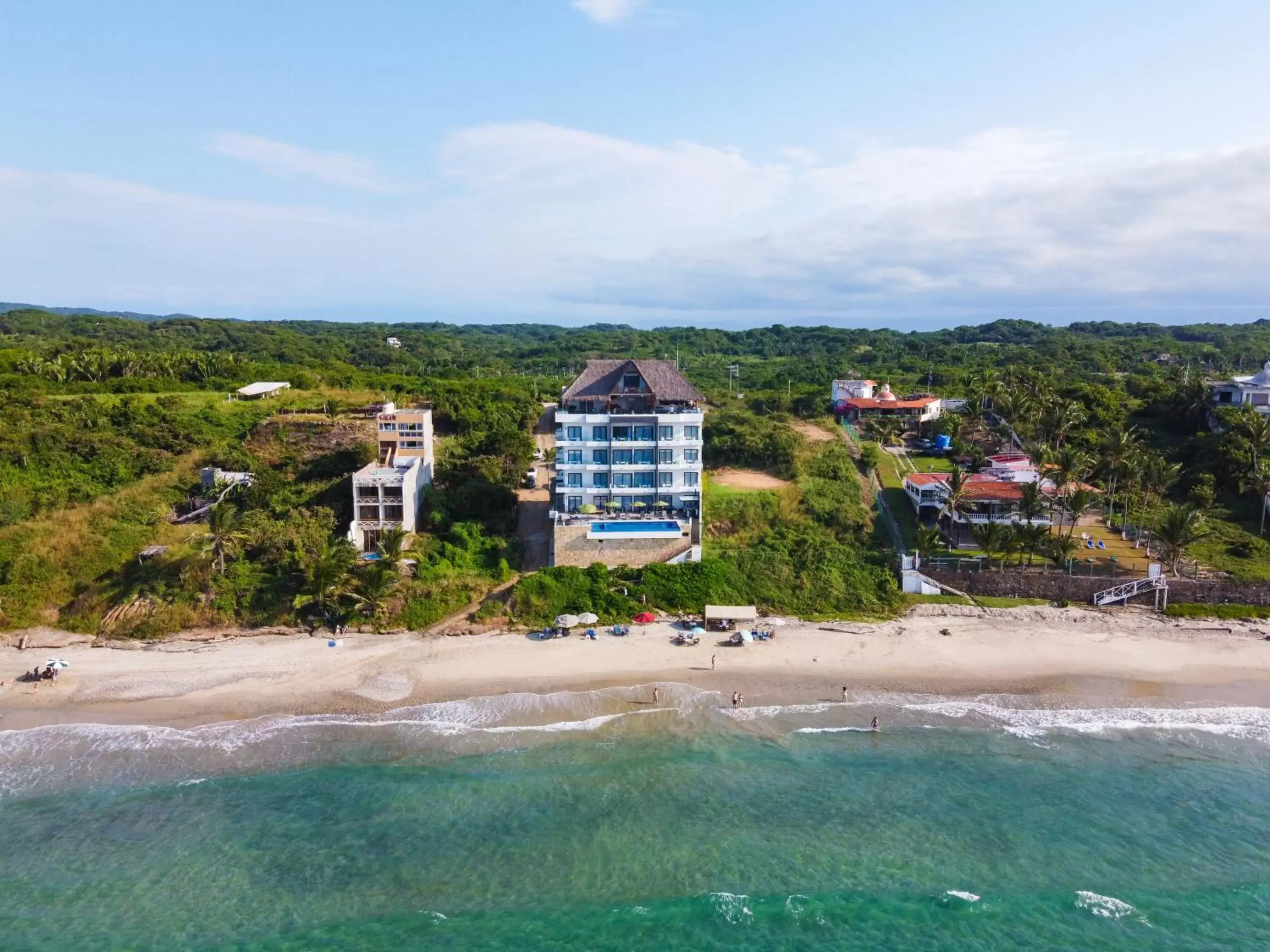 Facade/entrance, Bird's-eye View in Hotel Xiobella Adults Only Punta de Mita