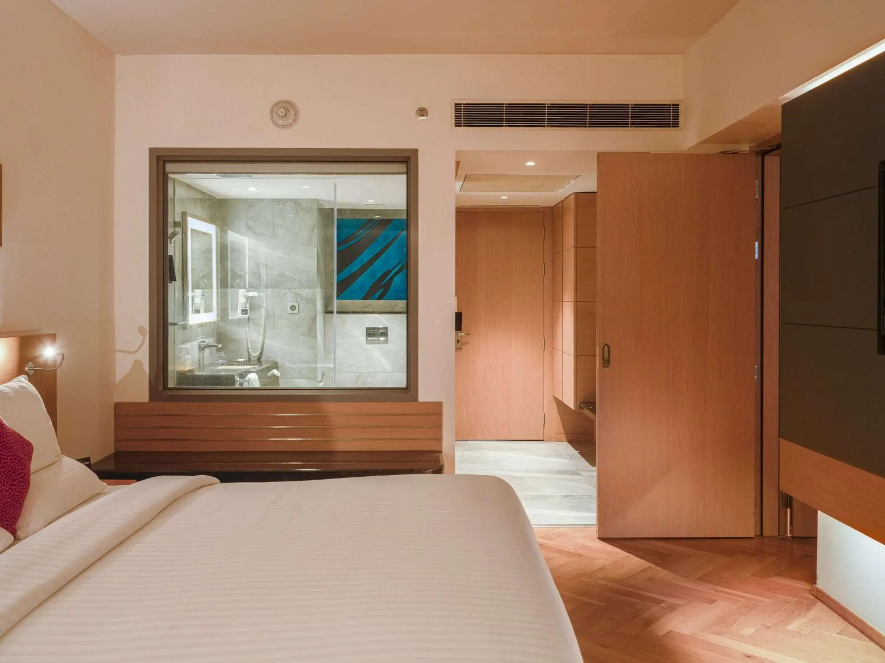 Bedroom, Bed in Novotel Vijayawada Varun