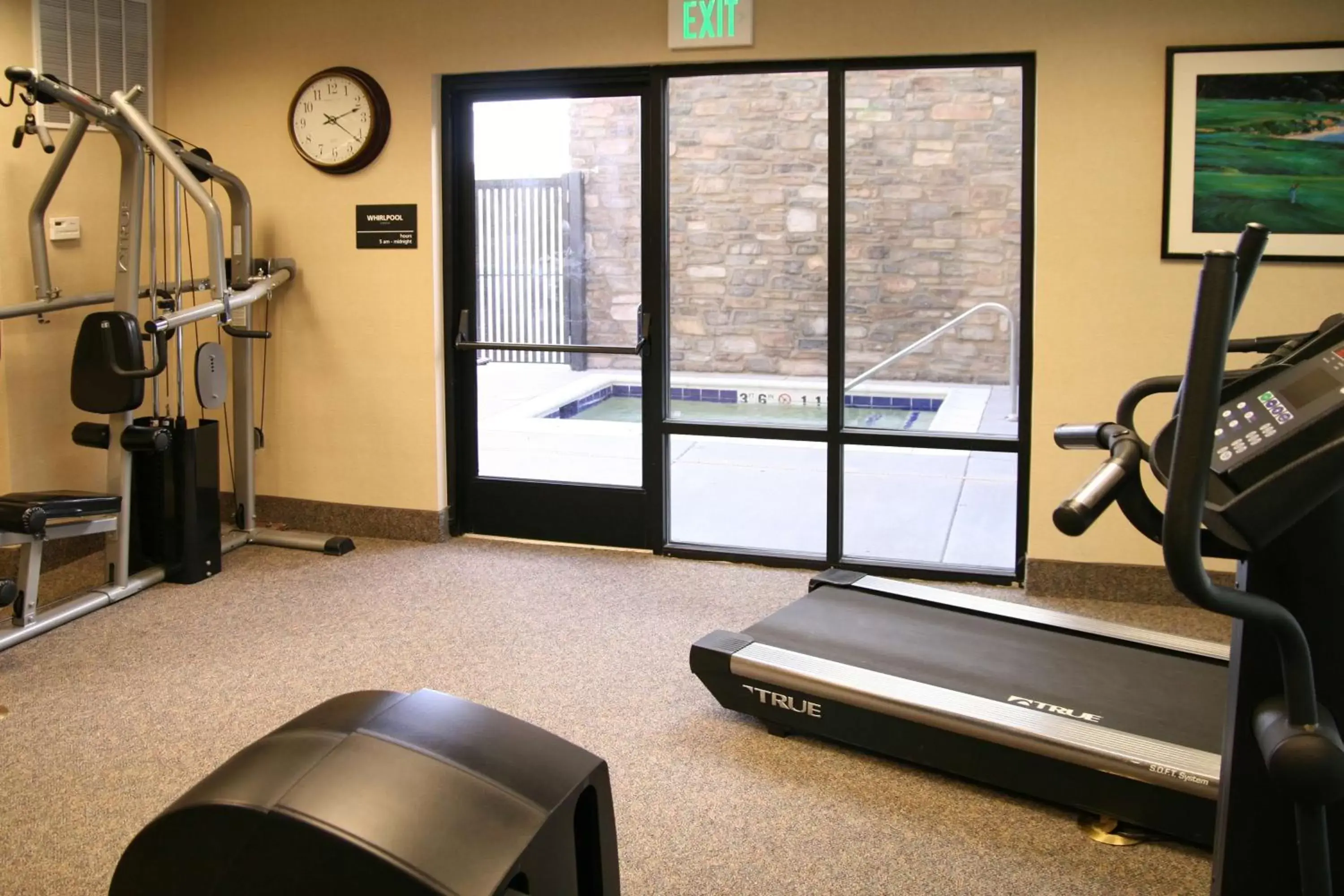 Fitness centre/facilities, Fitness Center/Facilities in Hampton Inn & Suites Colorado Springs-Air Force Academy/I-25 North