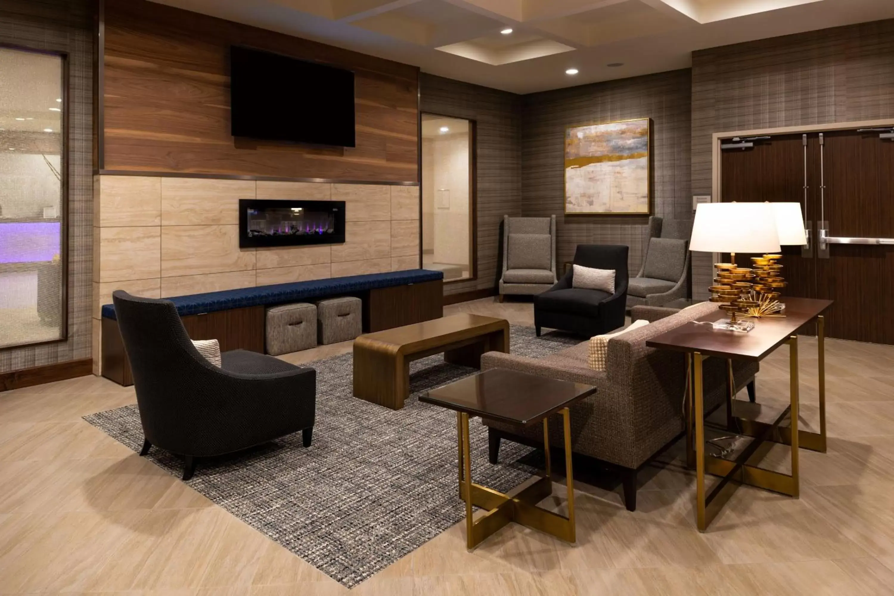 Lobby or reception, Seating Area in Residence Inn by Marriott Charlotte Northlake