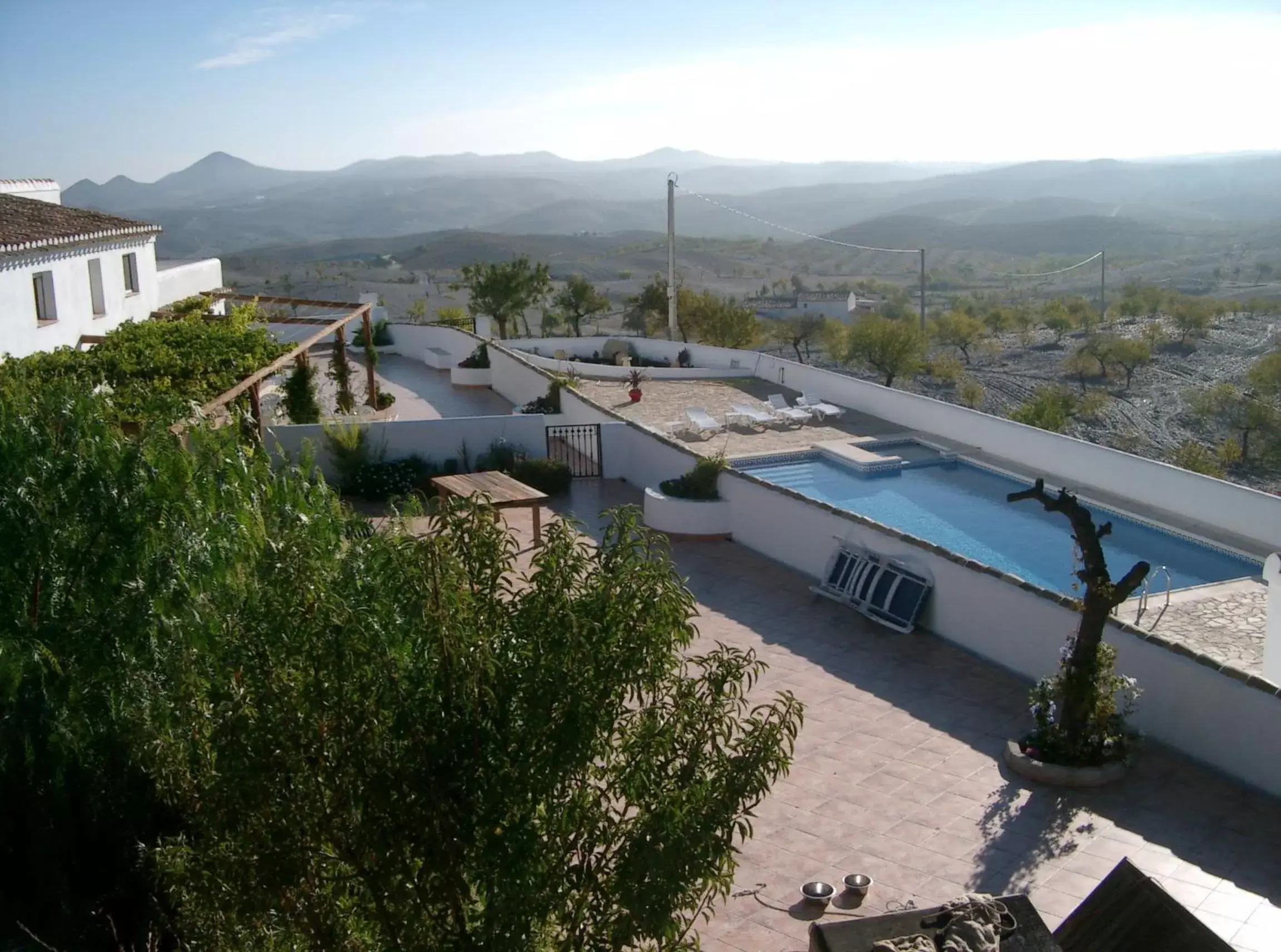 Pool View in Las Persianas Azules