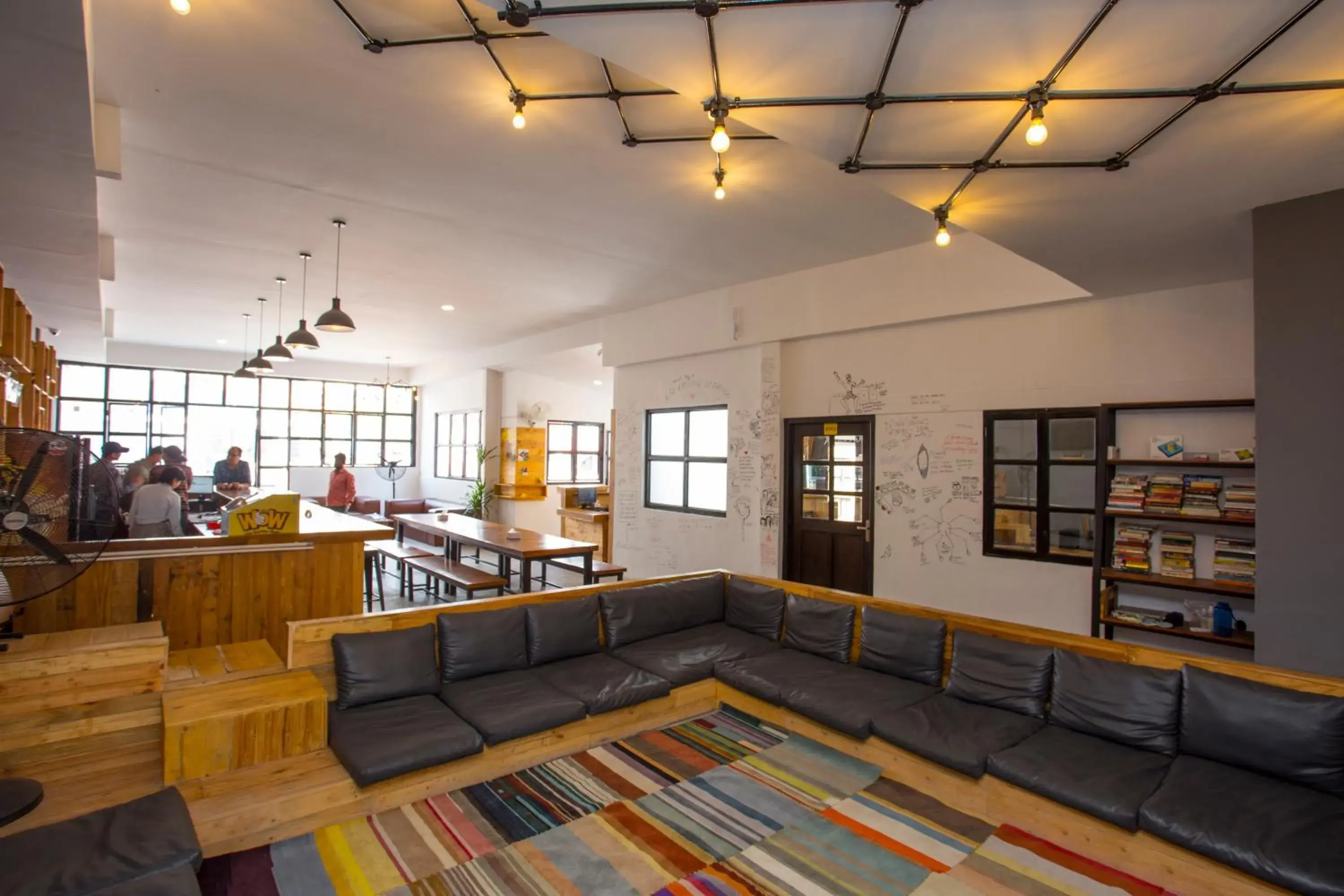 Seating Area in Yakety Yak Hostel