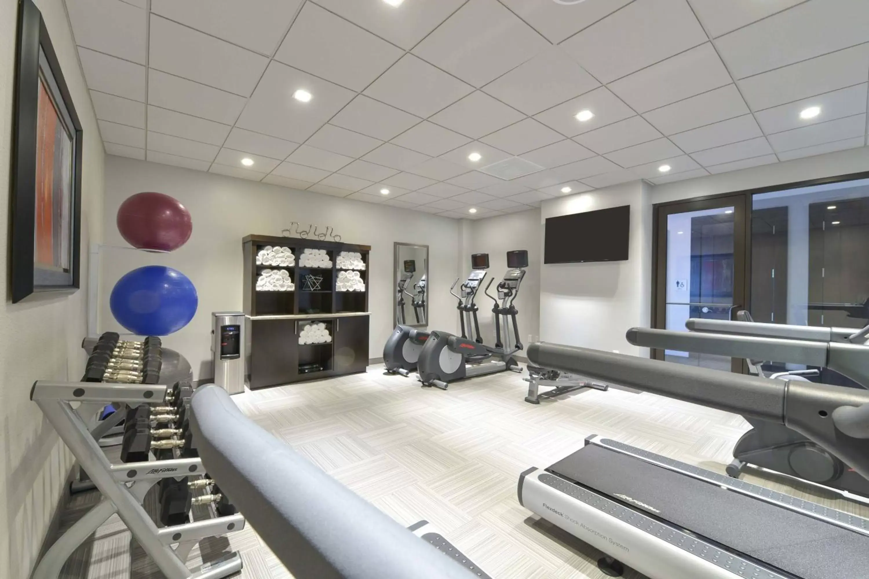 Fitness centre/facilities, Fitness Center/Facilities in Fairfield Inn & Suites by Marriott Boston Cambridge