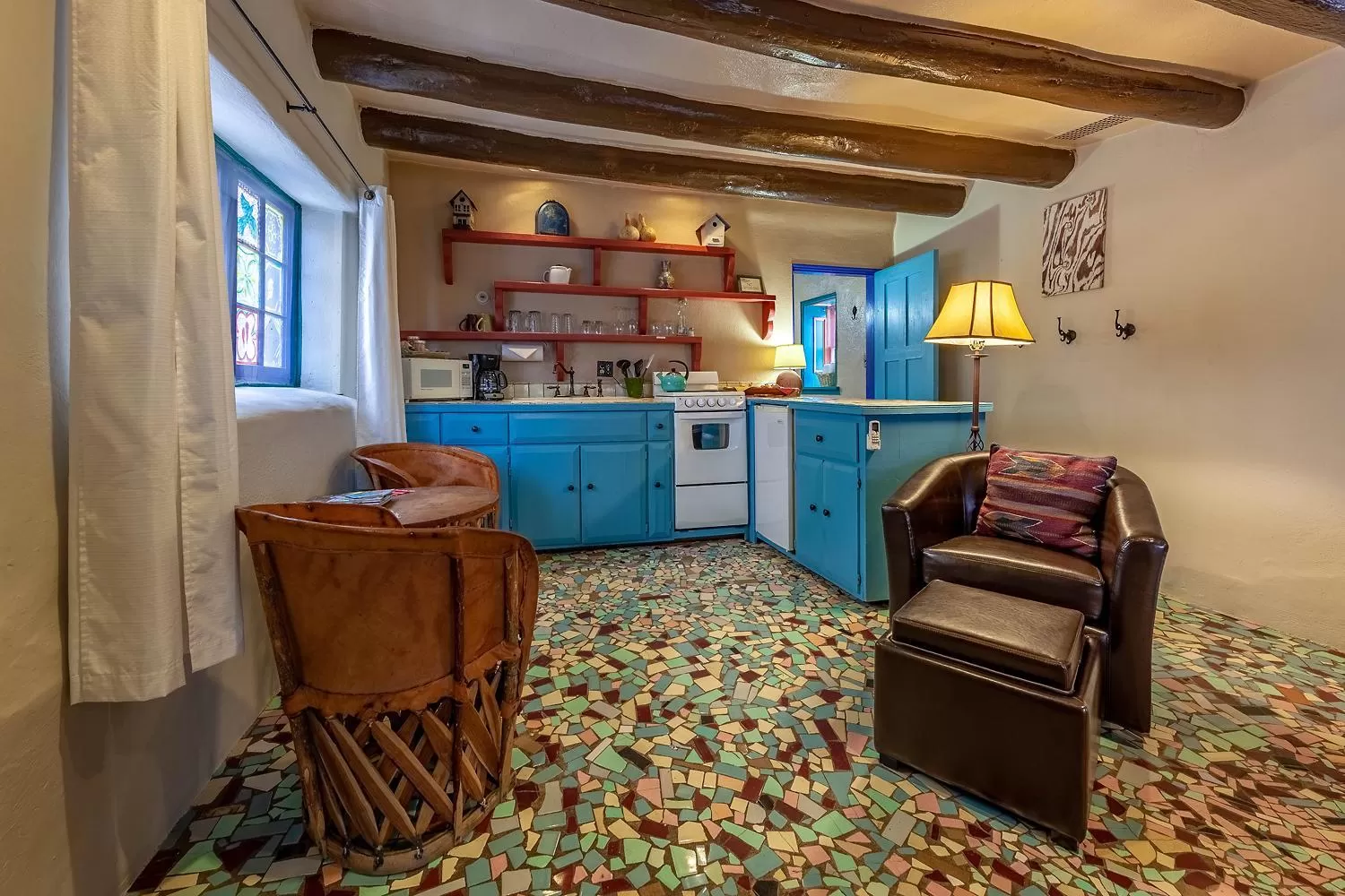 Seating Area in Adobe and Pines Inn Bed and Breakfast