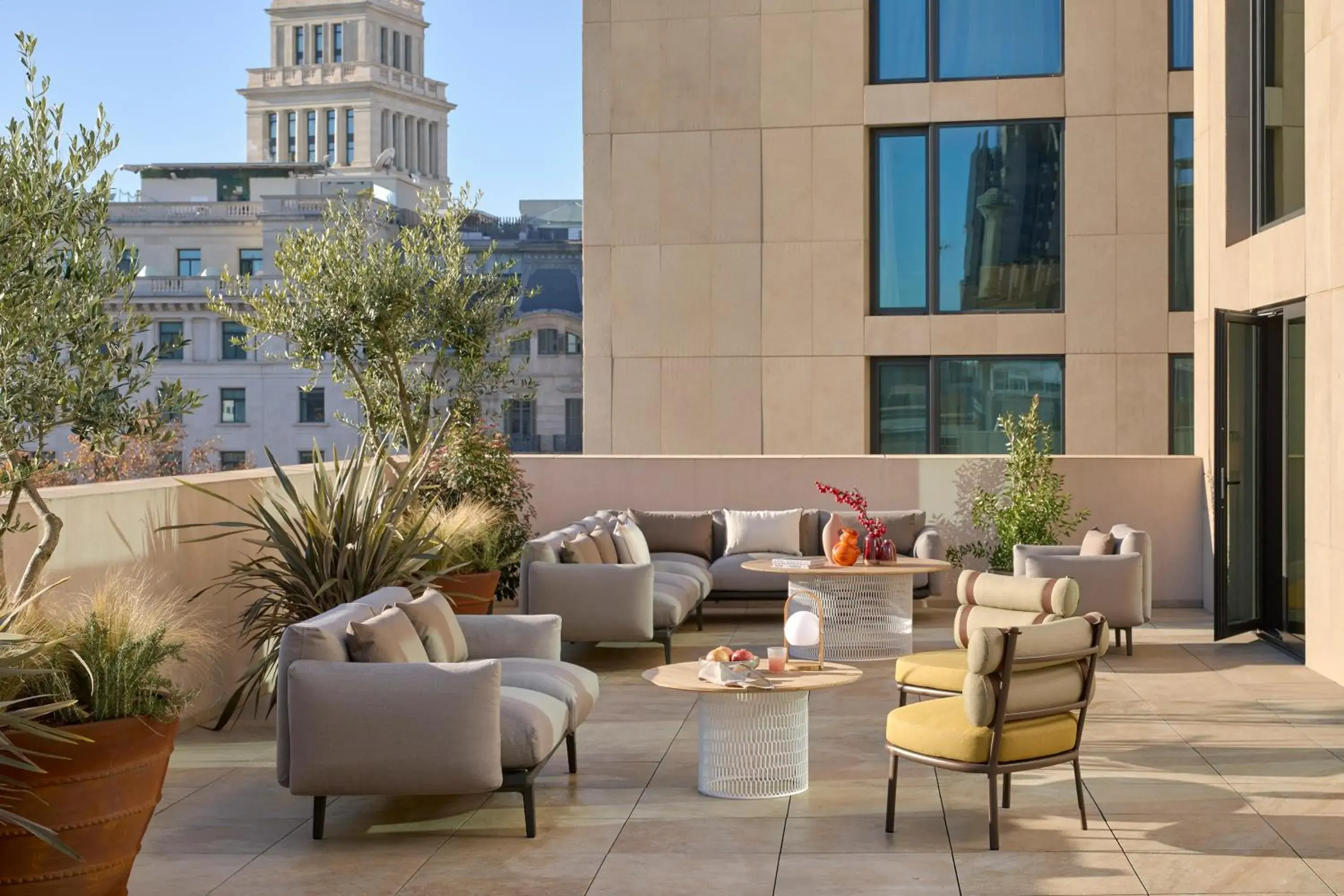 Balcony/Terrace in ME Barcelona