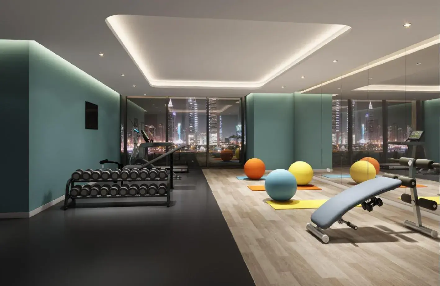 Fitness Center/Facilities in Holiday Inn Express Nanjing Happy Valley, an IHG Hotel