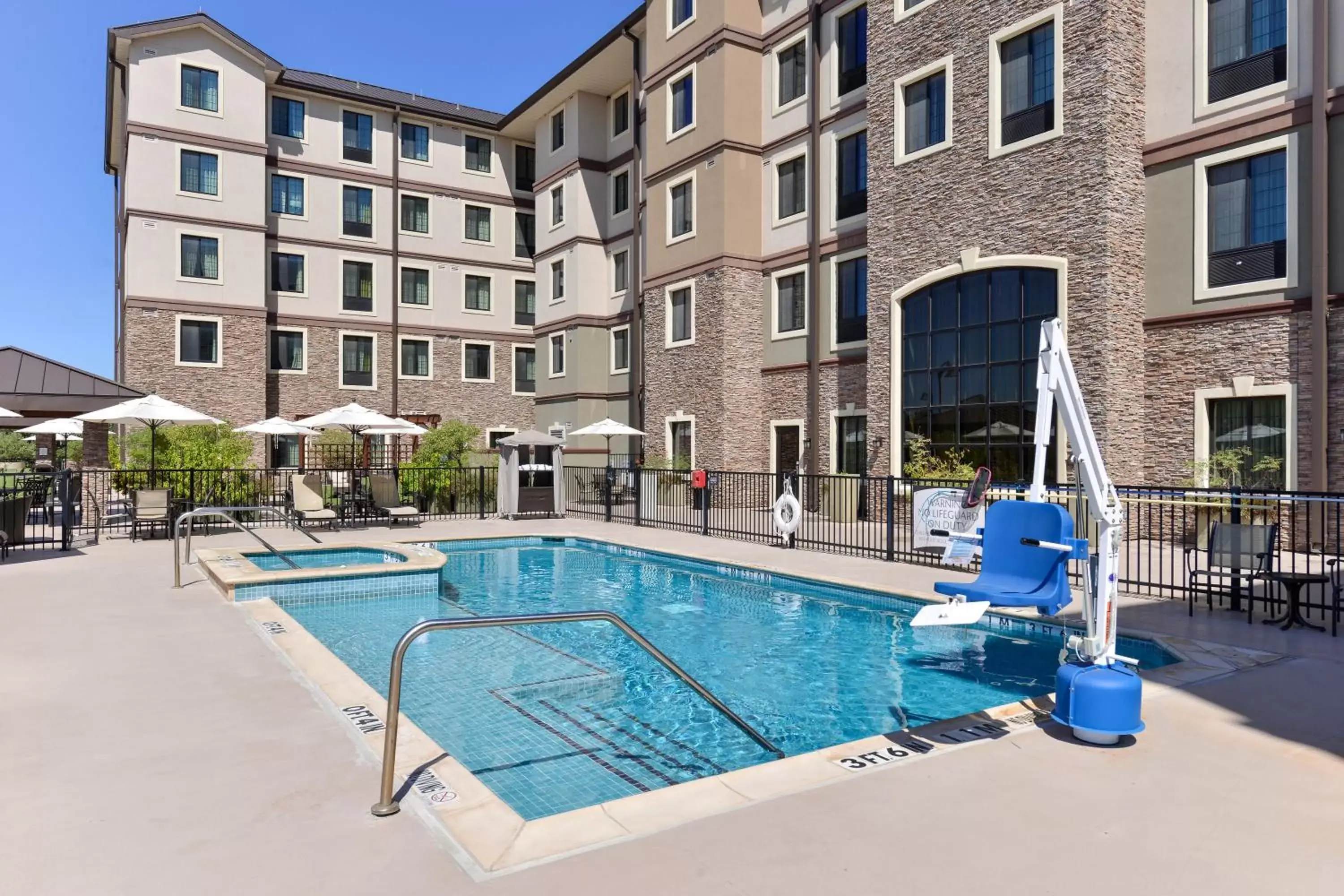 Swimming Pool in Staybridge Suites San Antonio-Stone Oak, an IHG Hotel