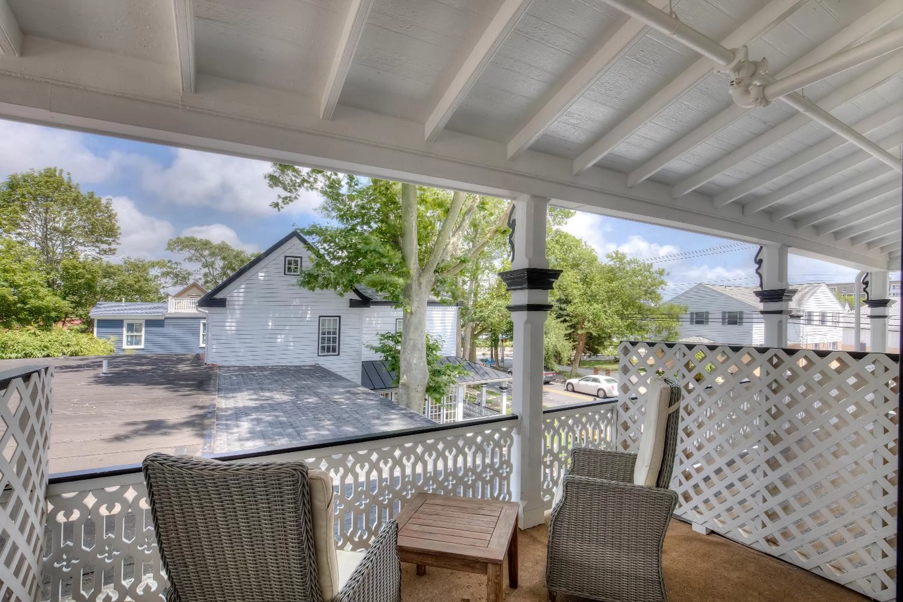 Balcony/Terrace in Elaine's Cape May Boutique Hotel