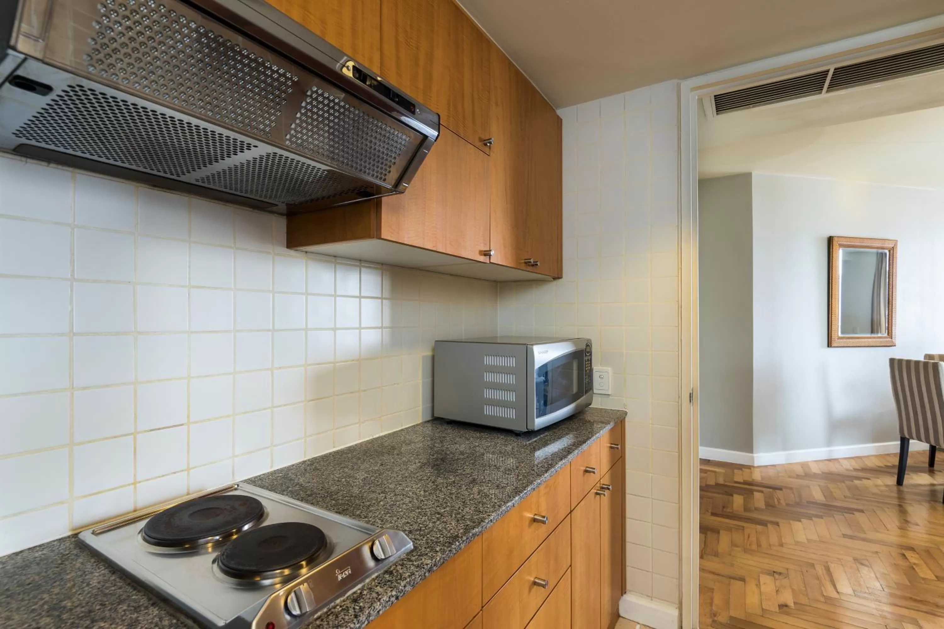 Kitchen or kitchenette in Chatrium Sathon Bangkok