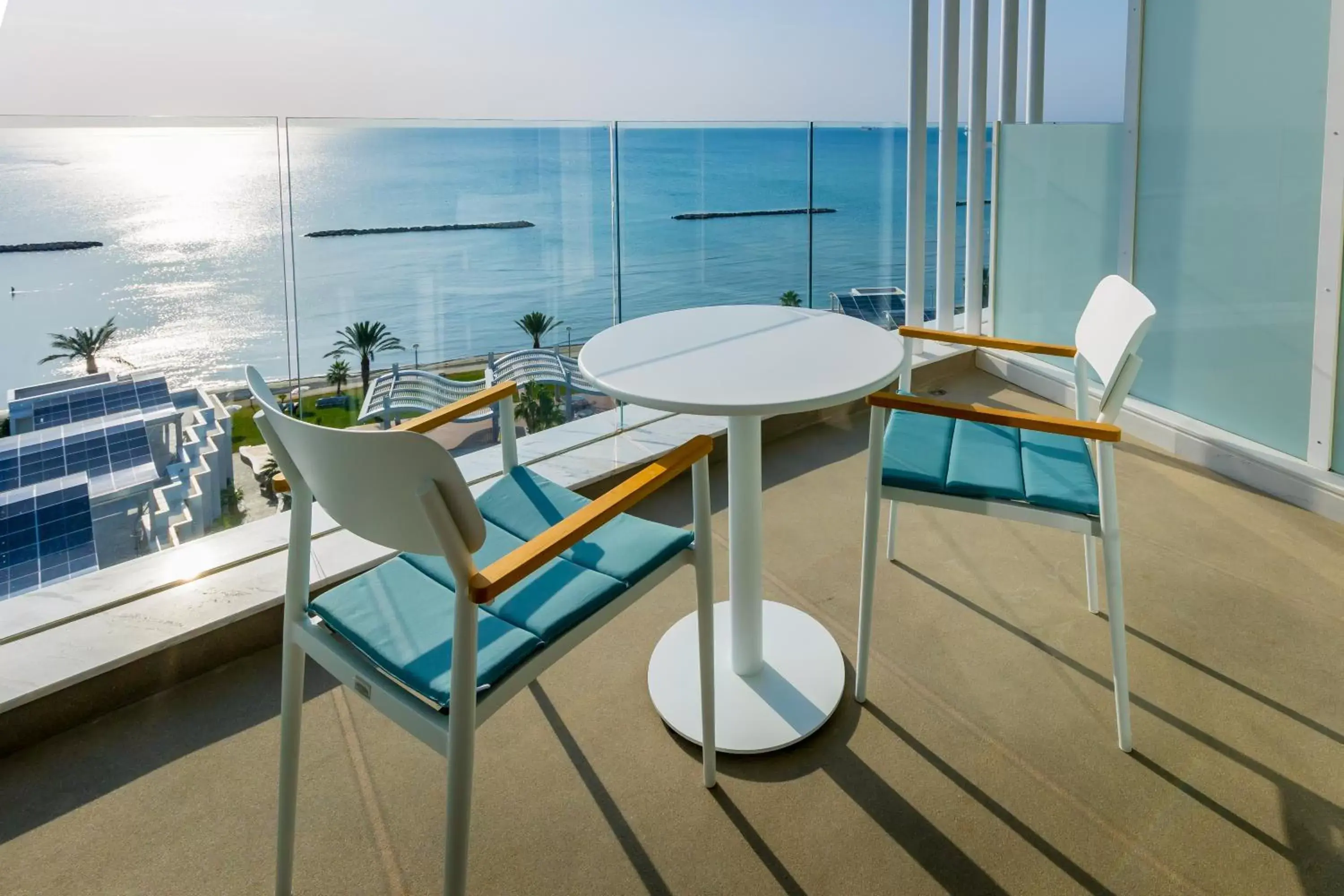 Balcony/Terrace in Radisson Beach Resort Larnaca
