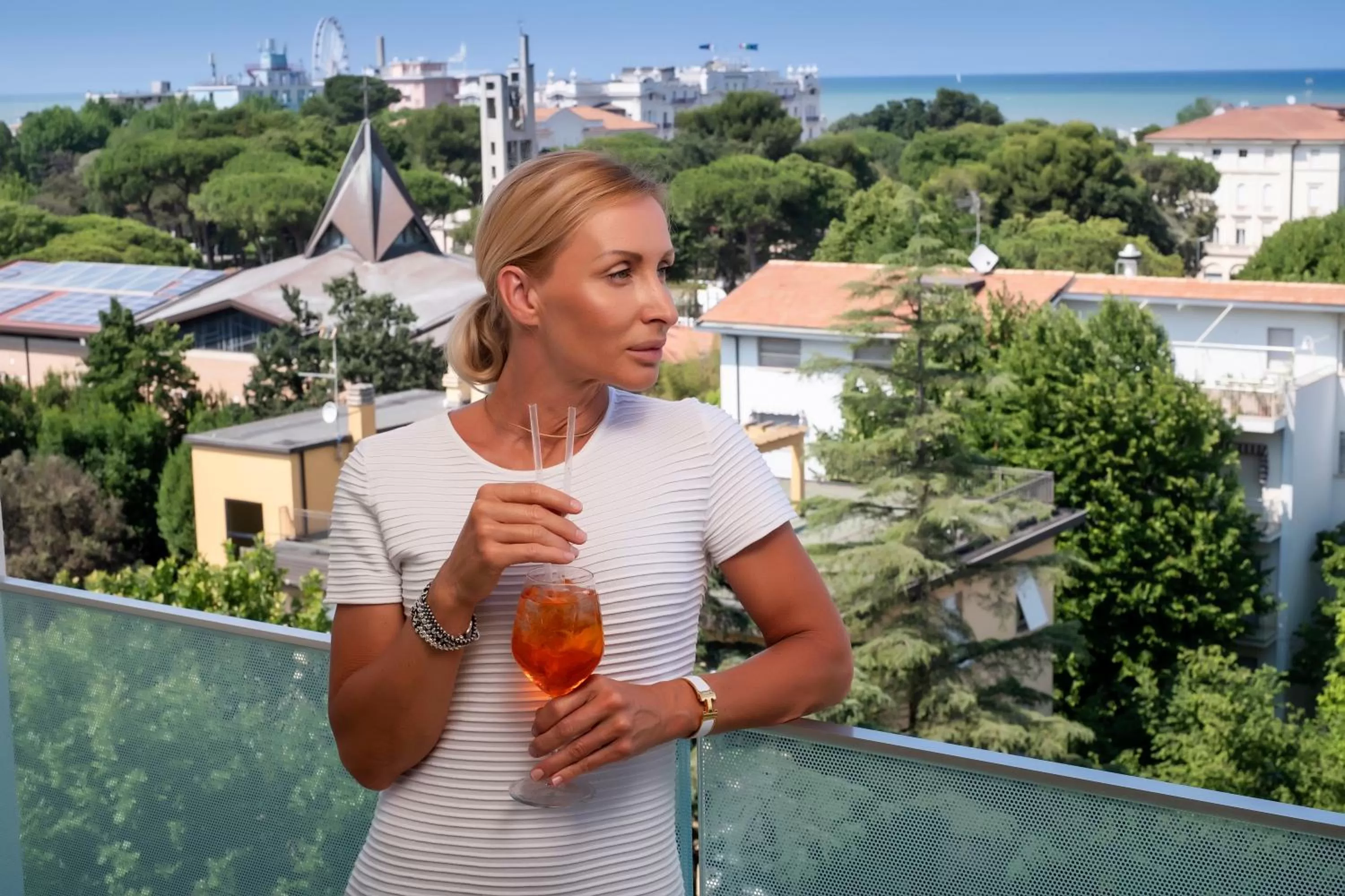 Balcony/Terrace in Hotel Aria