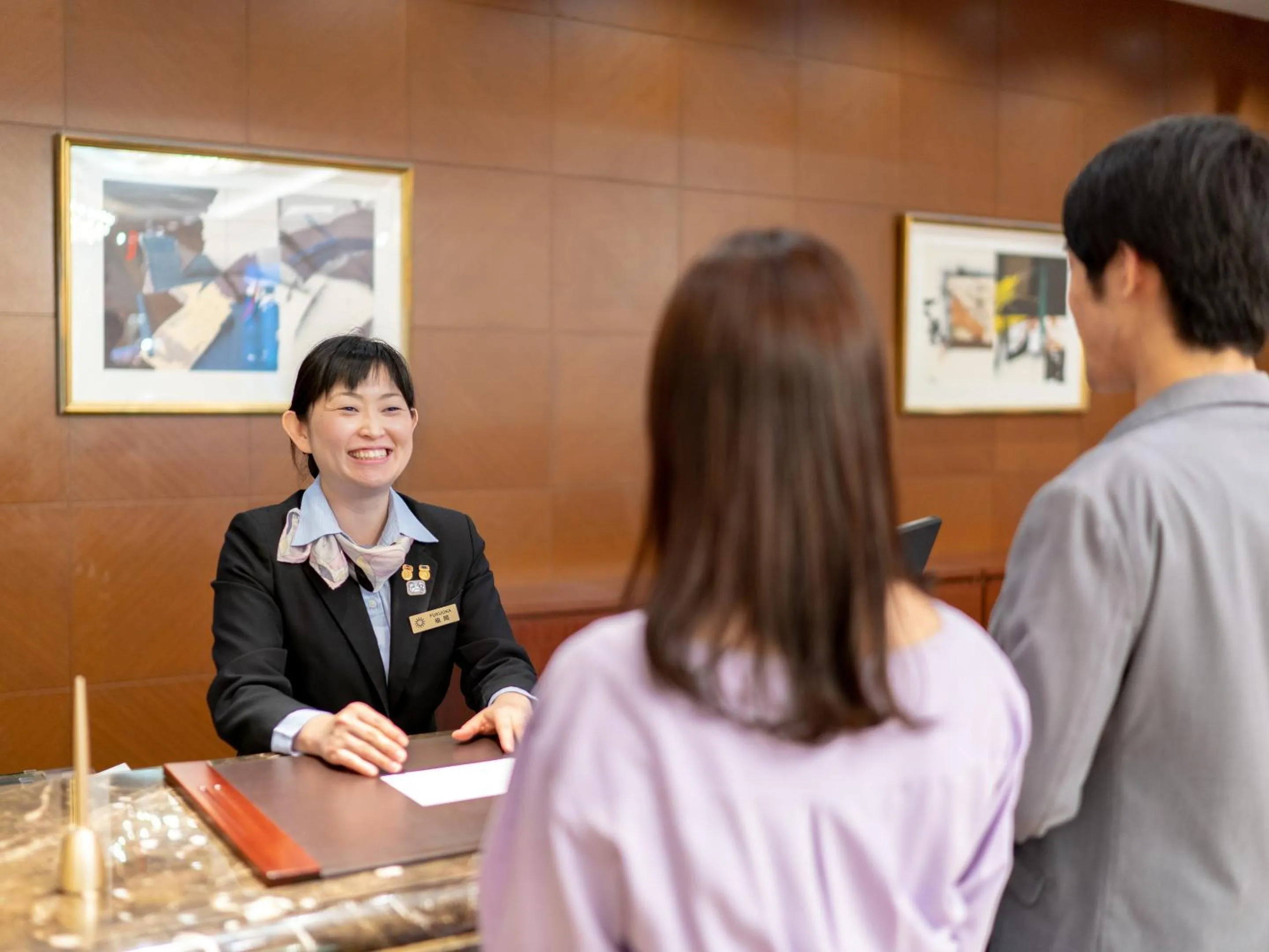 Staff in Keio Plaza Hotel Hachioji