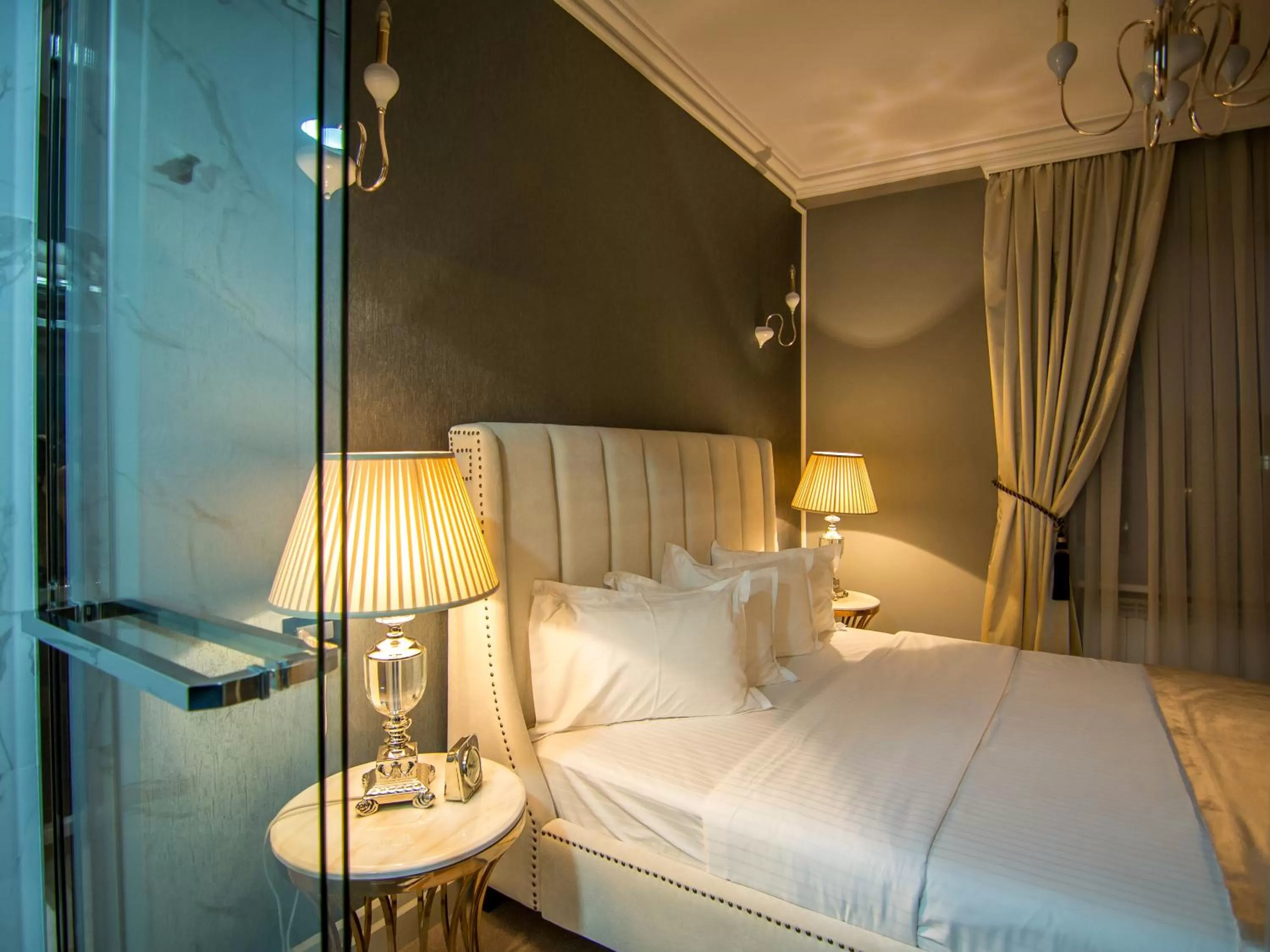 Bed in Hotel Lido by Phoenicia