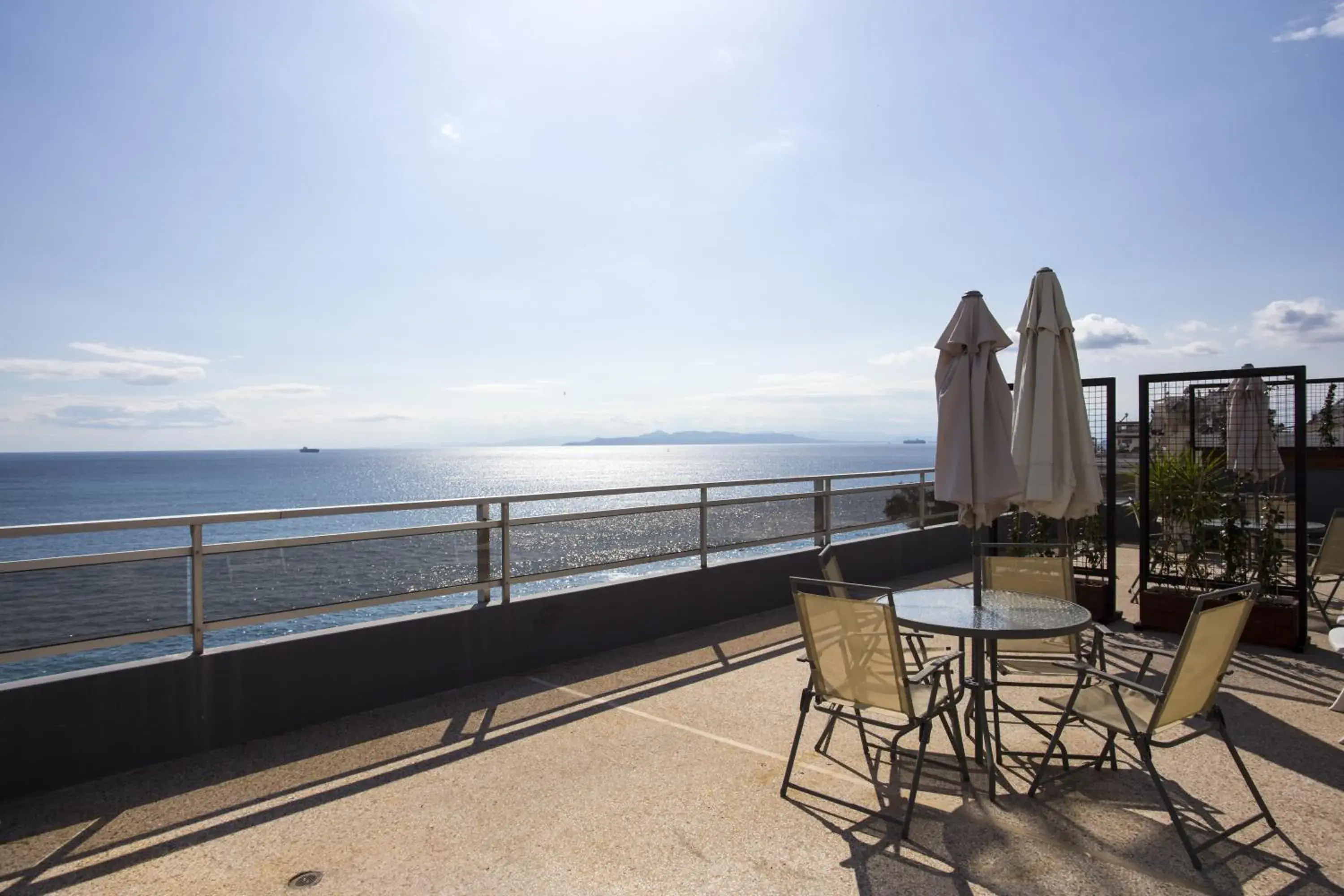 Balcony/Terrace in Scorpios Sea Side Hotel