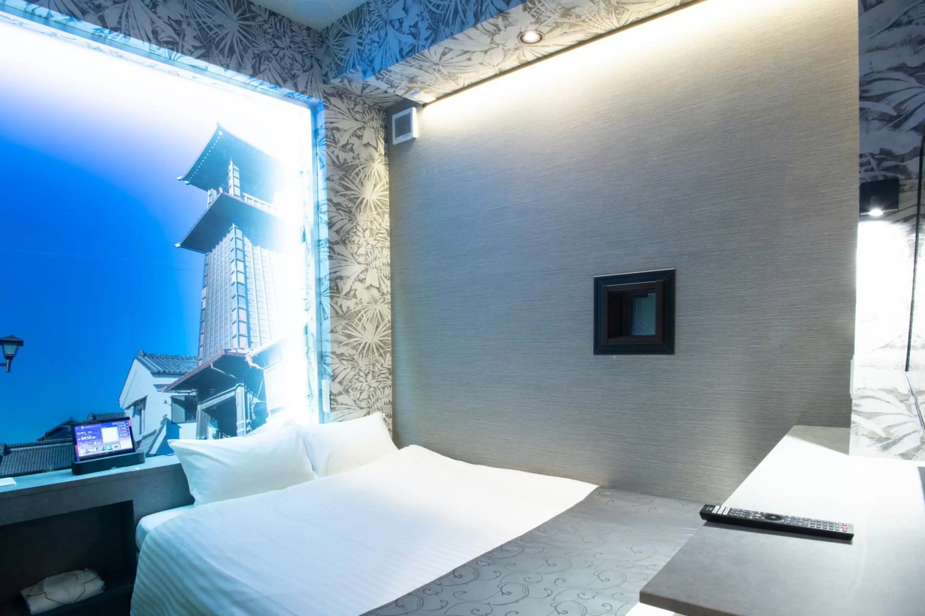 Photo of the whole room, Bed in Hotel Xcell Hiroshima Nagarekawa