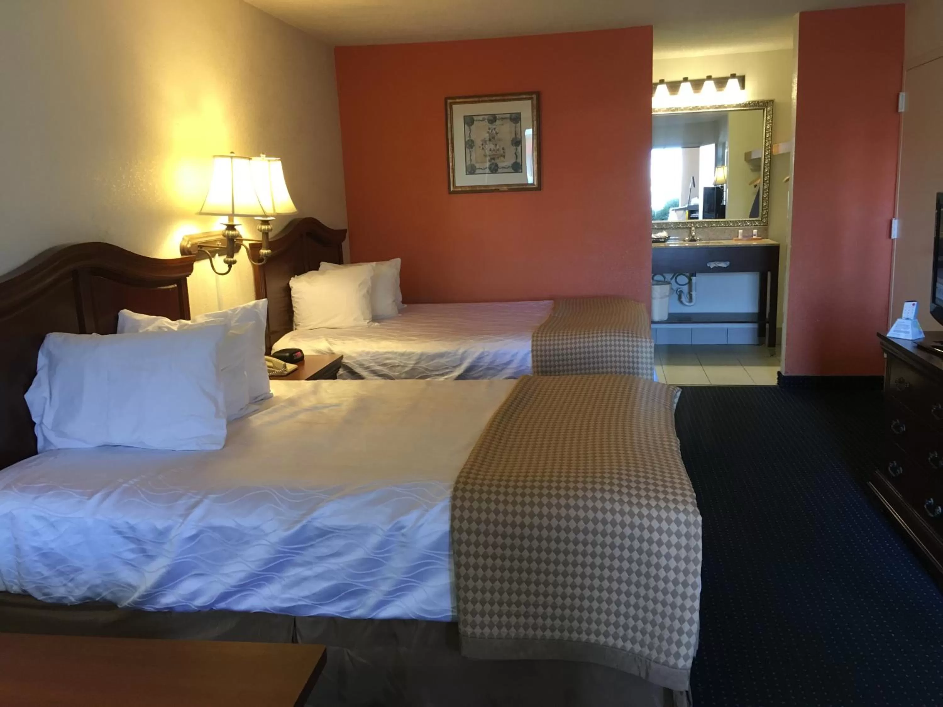 Photo of the whole room, Bed in Baymont by Wyndham Rocky Mount I-95