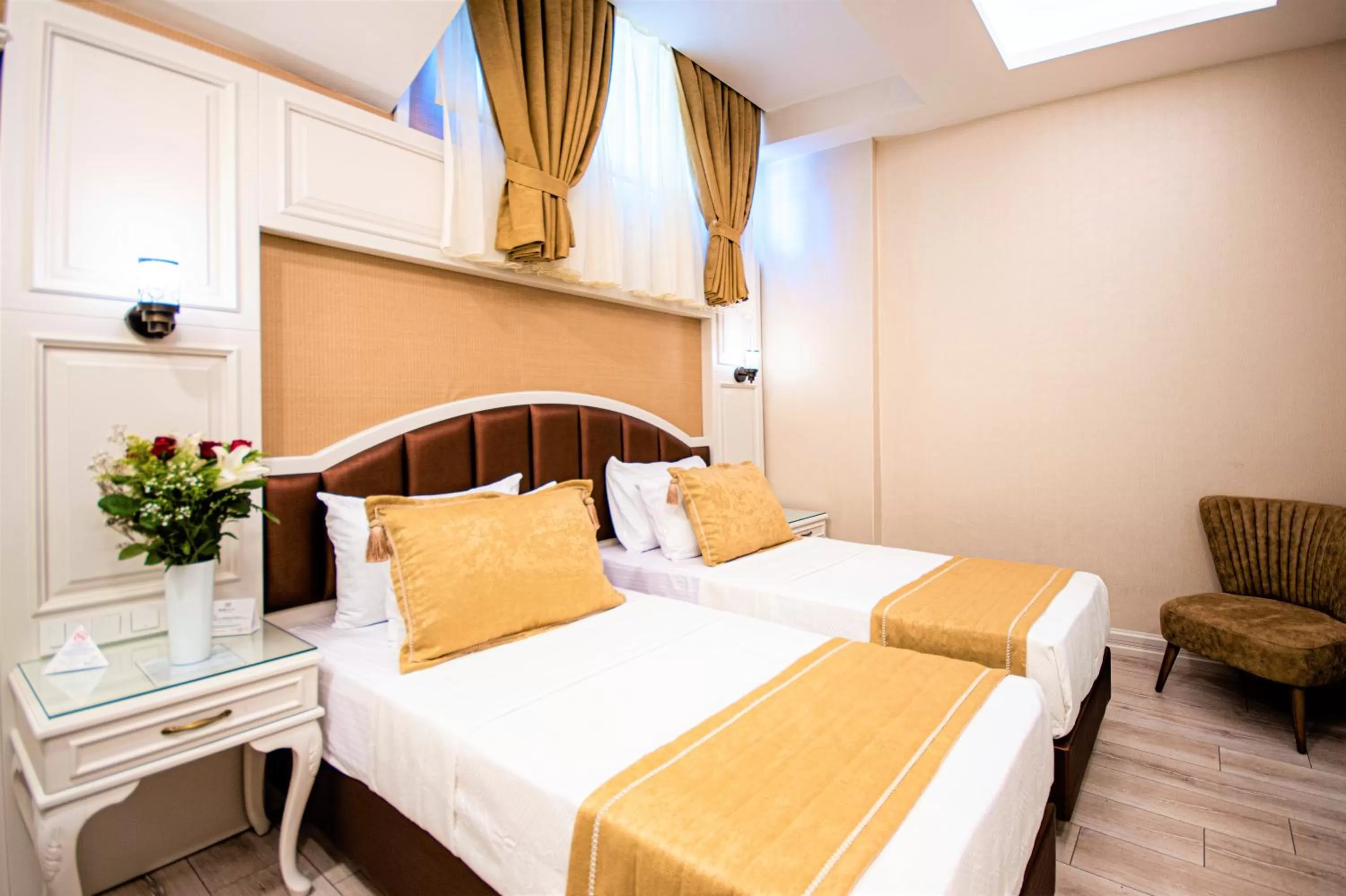 Bed in Boss Hotel Sultanahmet