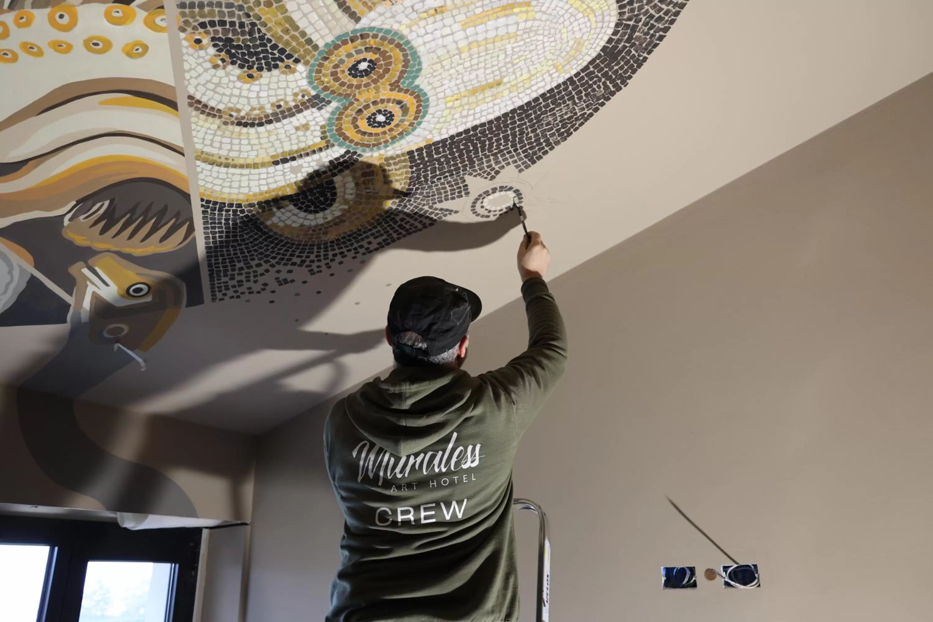 Decorative detail in Muraless Art Hotel - WorldHotels Crafted