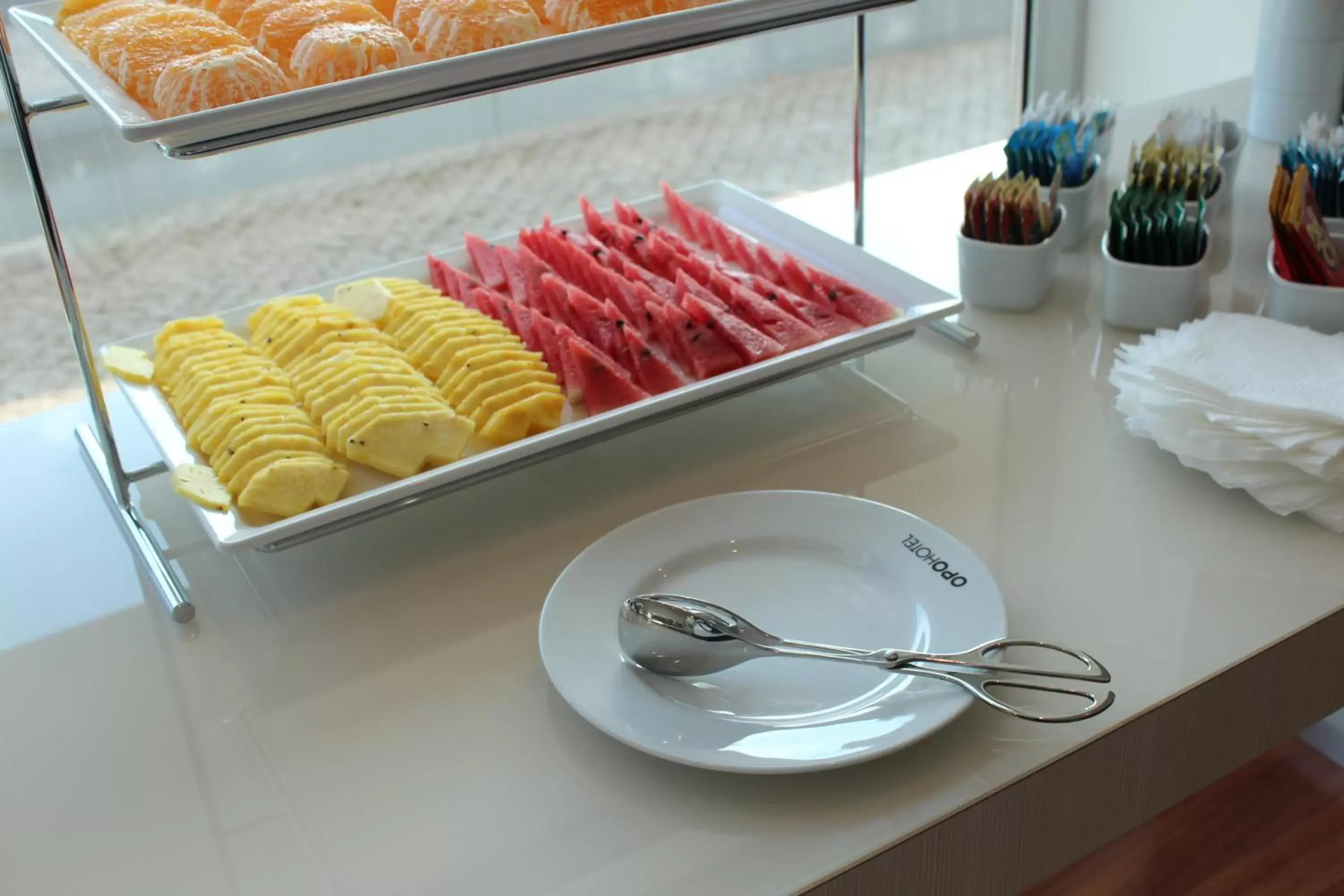 American breakfast in OPOHOTEL Porto Aeroporto American breakfast in OPOHOTEL Porto Aeroporto