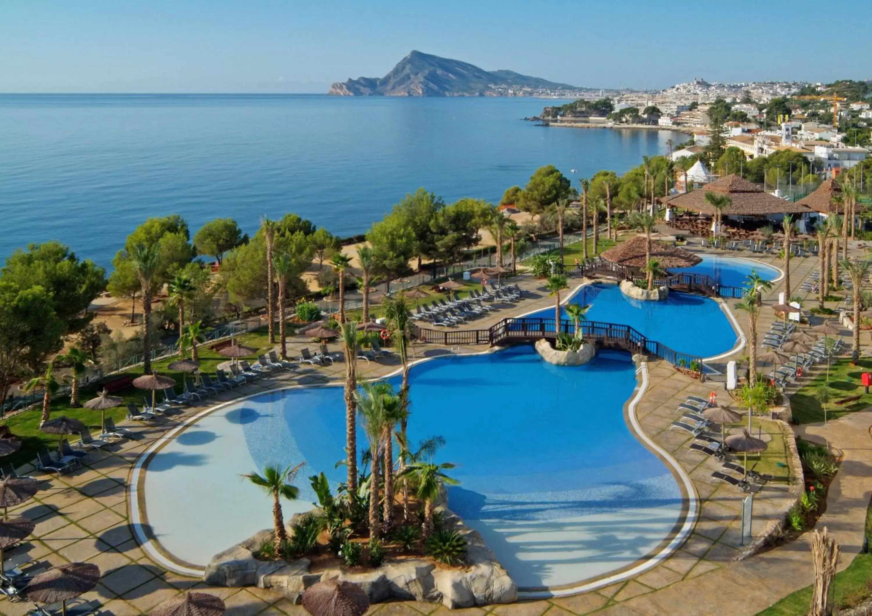 Bird's eye view, Pool View in SH Villa Gadea