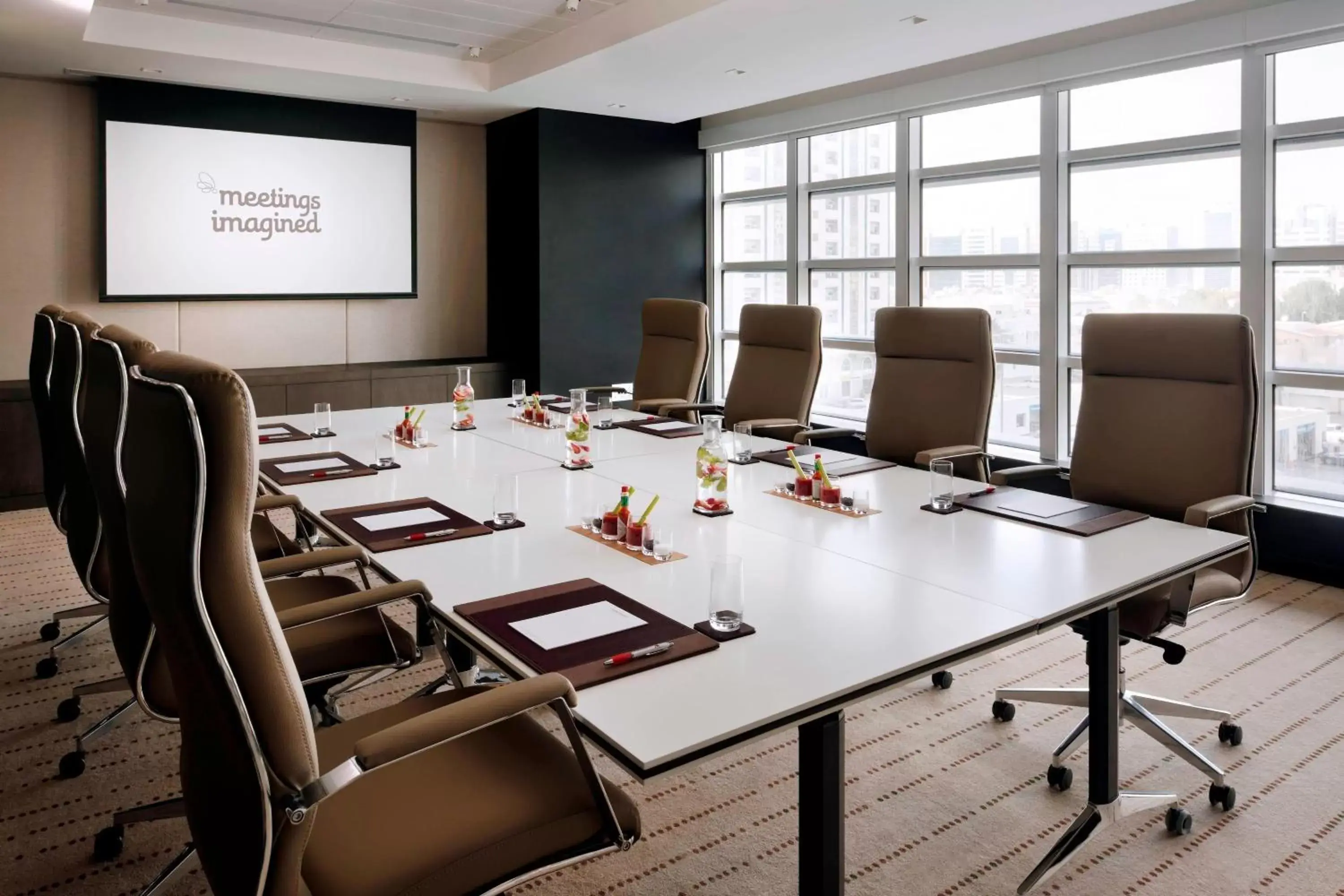 Meeting/conference room, Business Area/Conference Room in Marriott Hotel Downtown Abu Dhabi