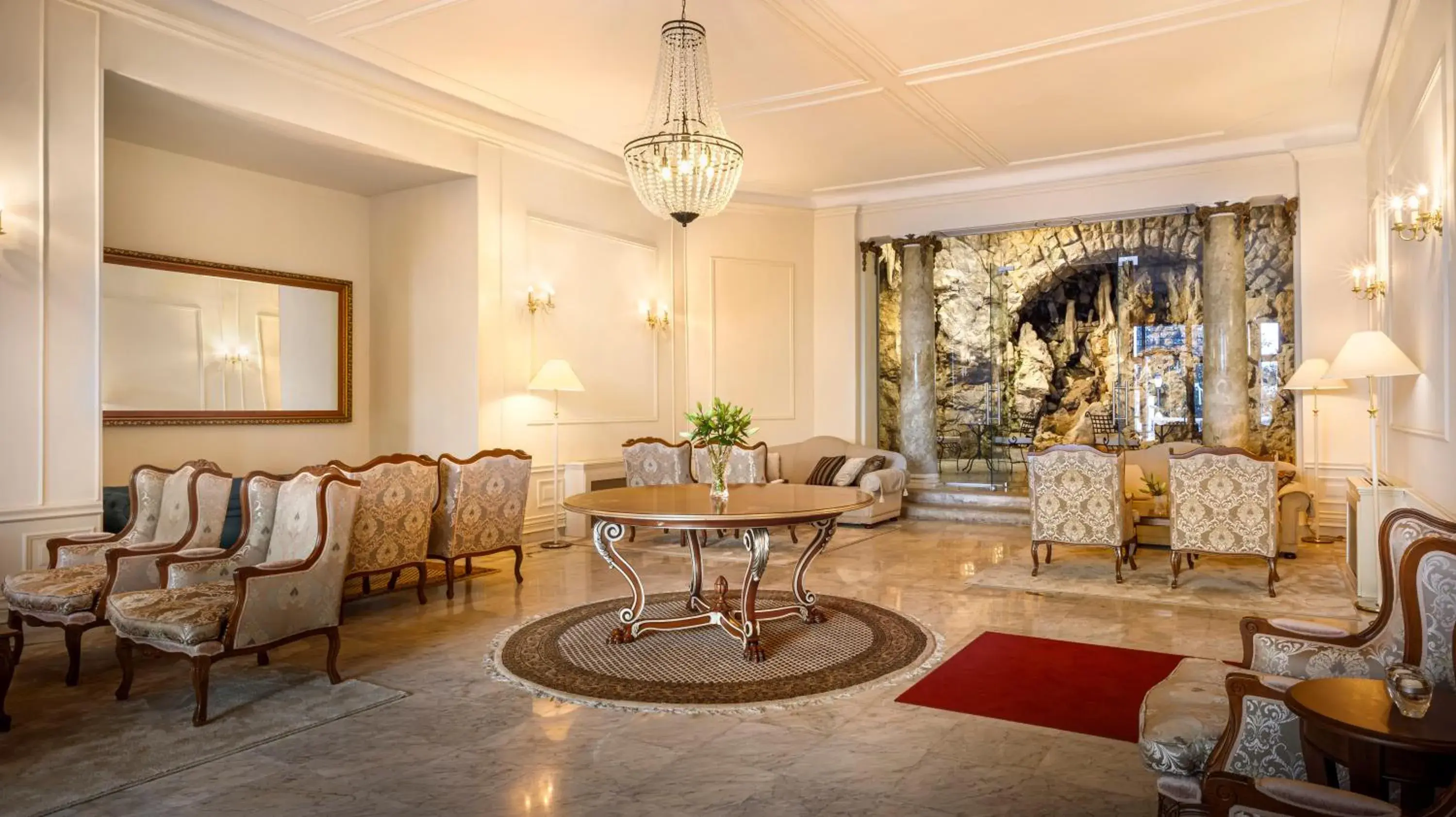 Lobby or reception in Hotel Bellevue - by Liburnia Hotels & Villas Lobby or reception in Hotel Bellevue - by Liburnia Hotels & Villas
