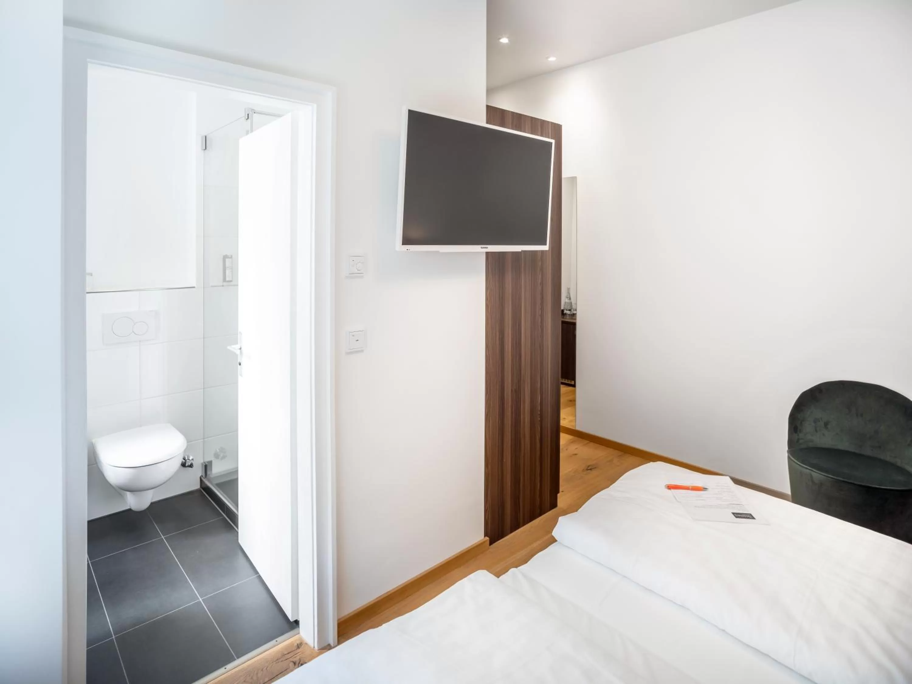 Bed in acor Boutique Hotel