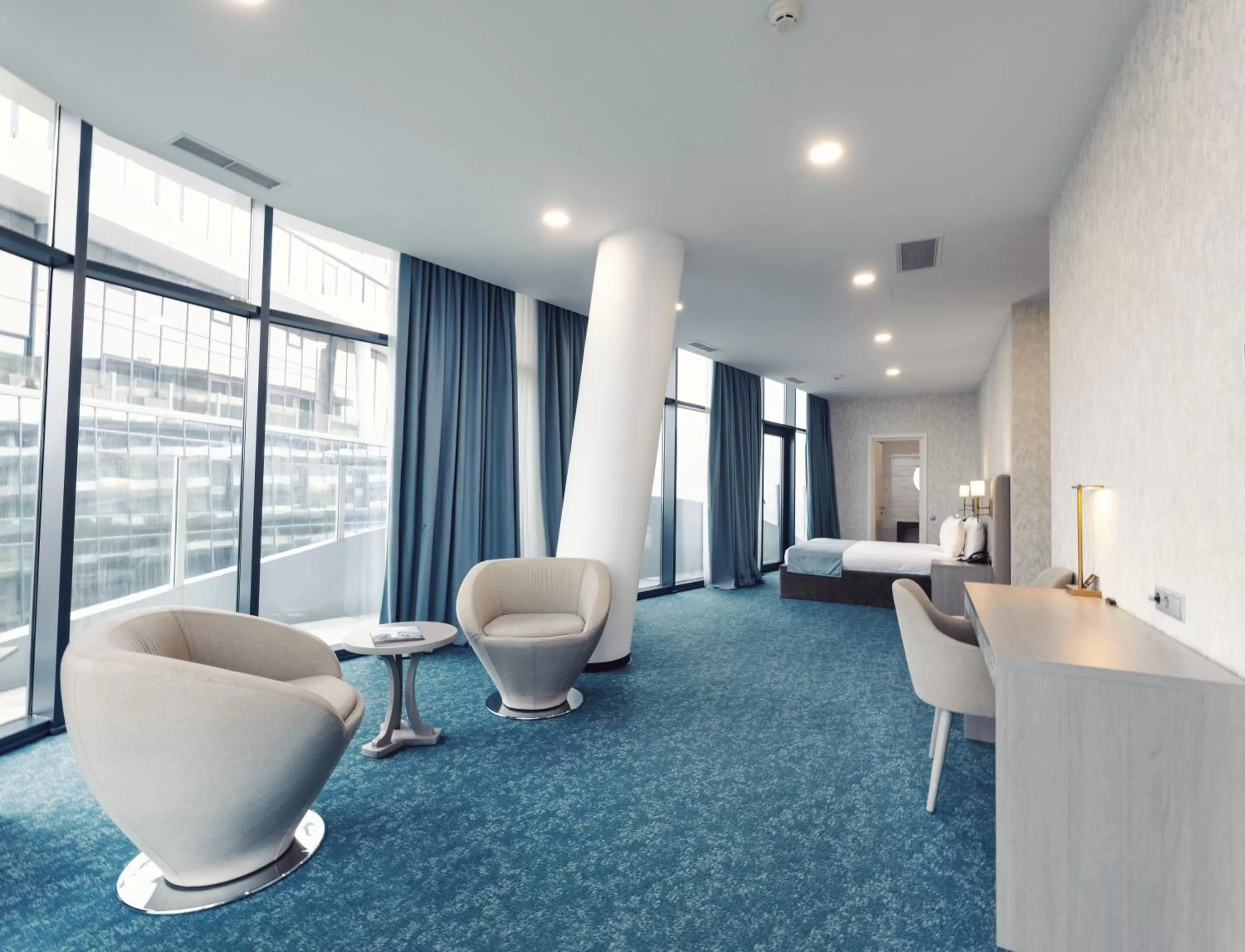 Living room in Meta Business Hotel By King David