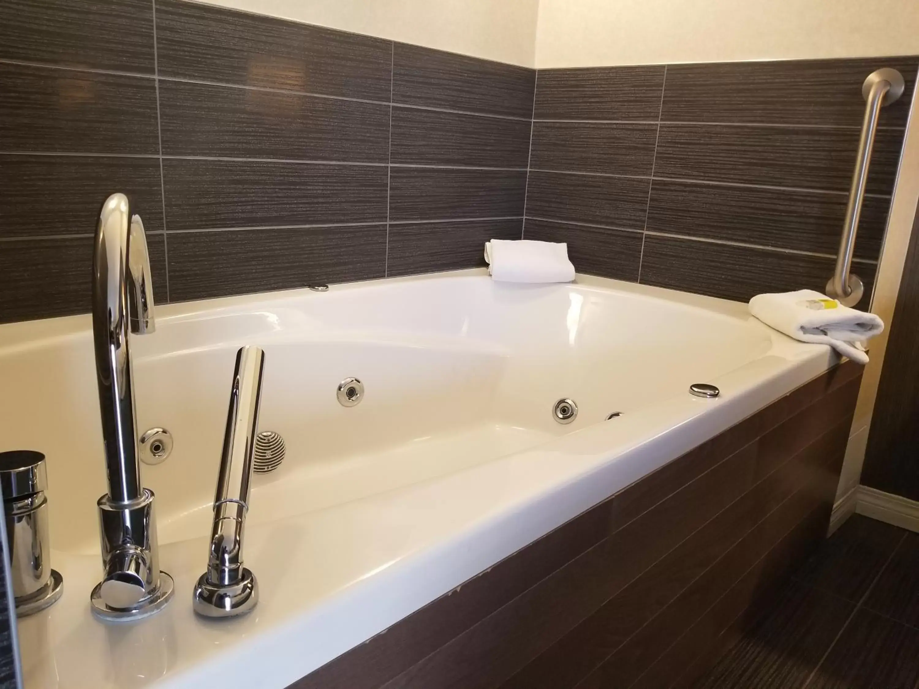 Sauna, Bathroom in Holiday Inn Express Edmonton Downtown, an IHG Hotel