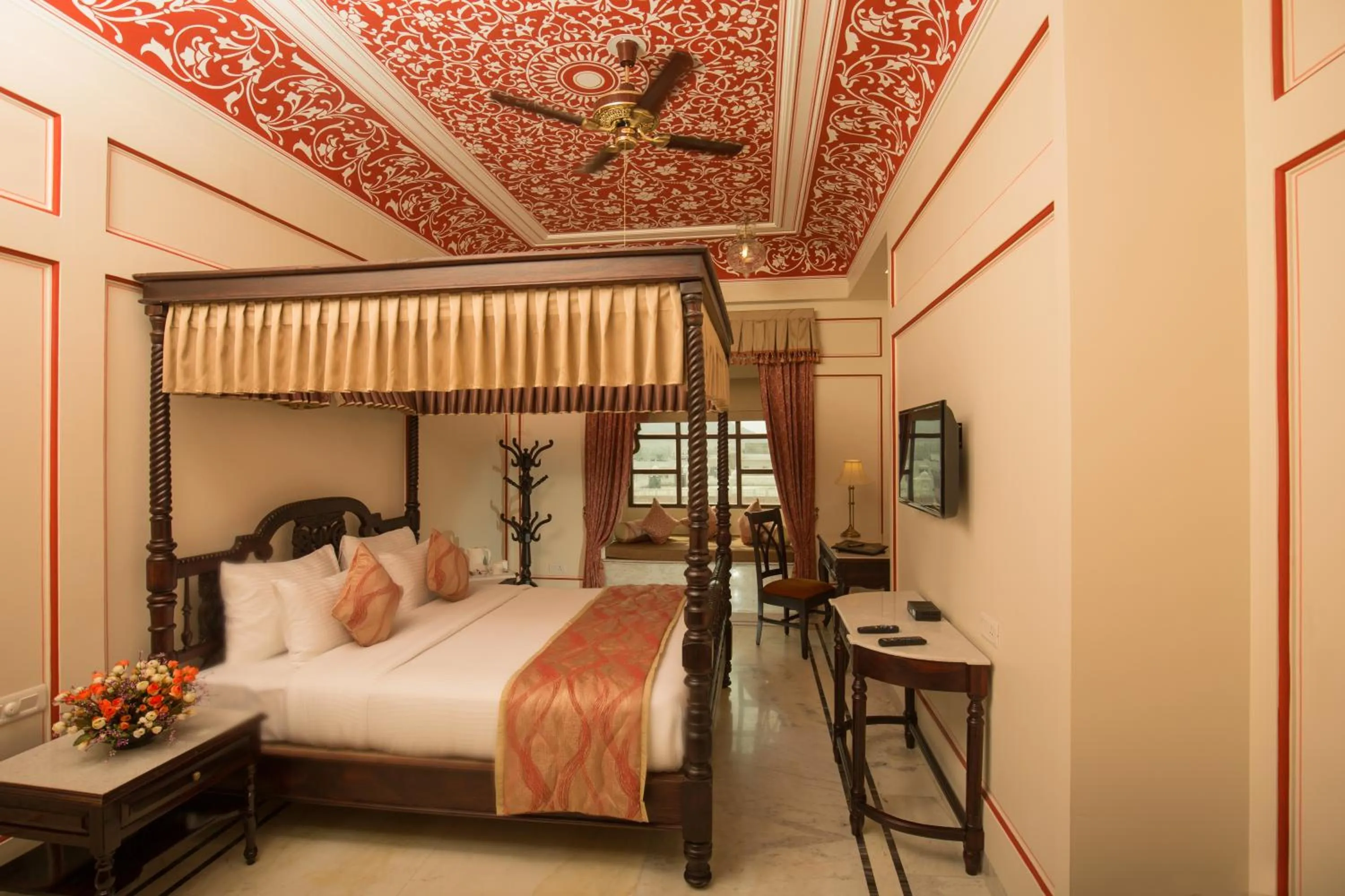 Photo of the whole room, Bed in Umaid Haveli-A Heritage Style Hotel & Resort