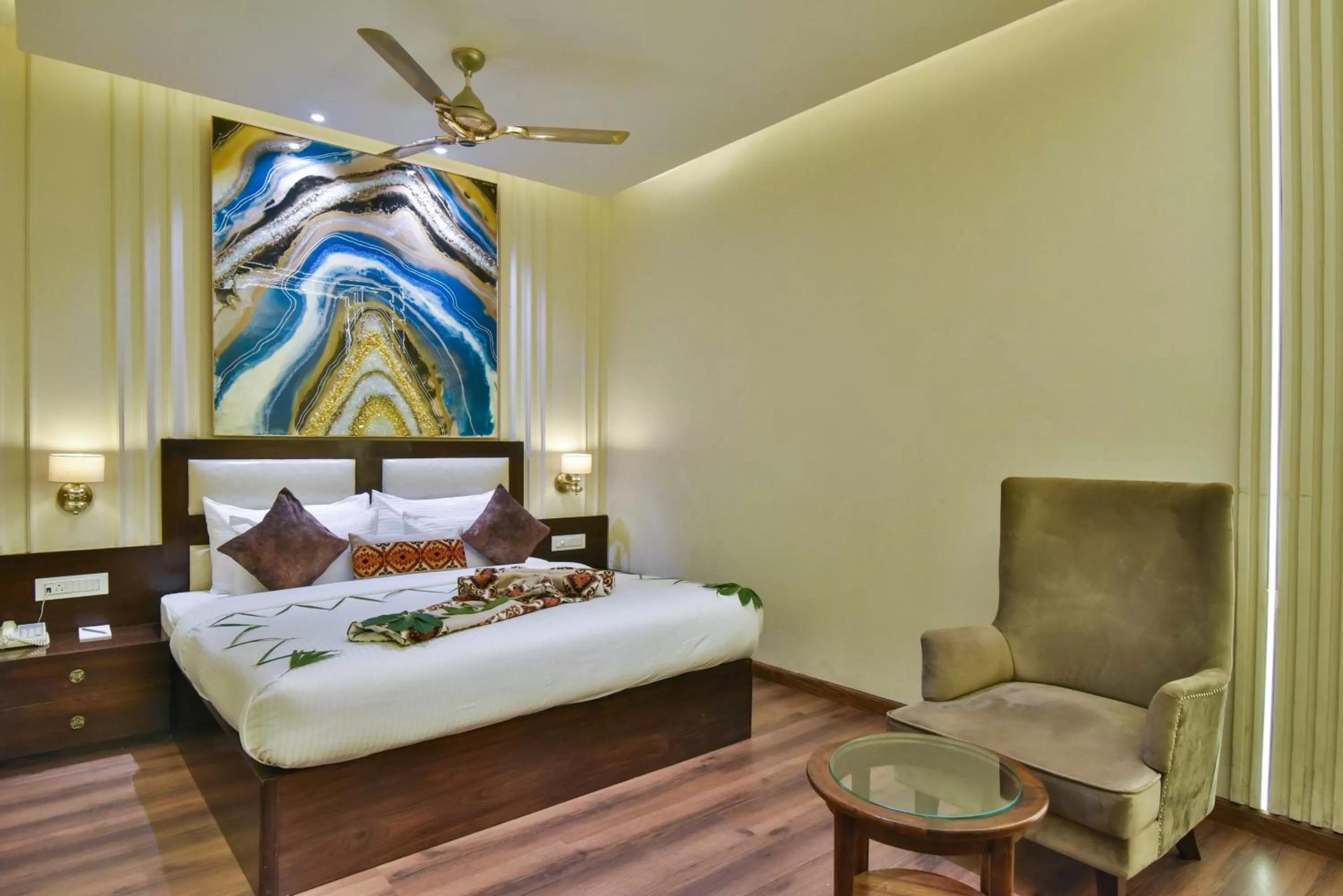 Photo of the whole room in Hotel BR Grand -Near Golden Temple