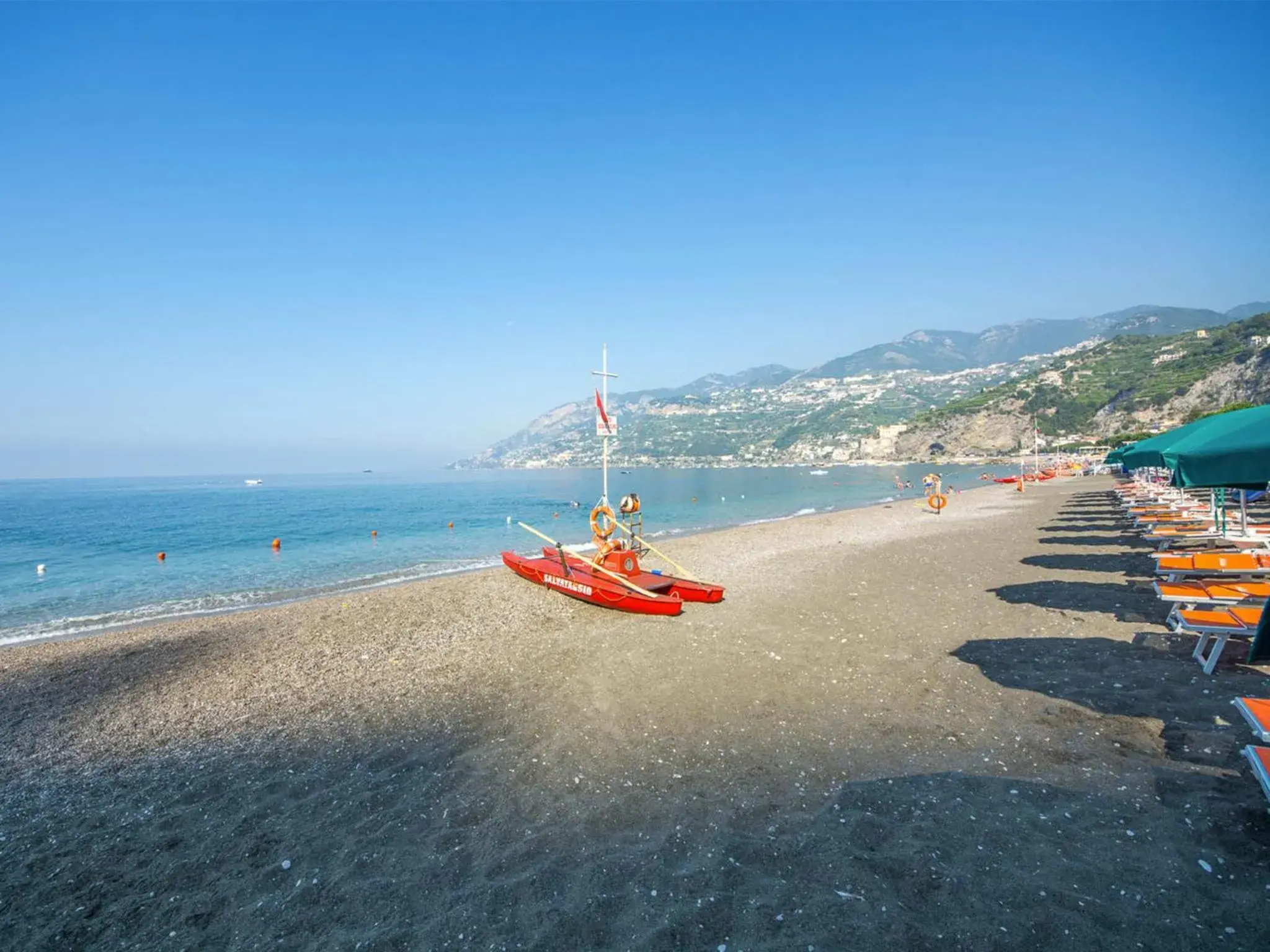 Beach in Hotel Sole Splendid