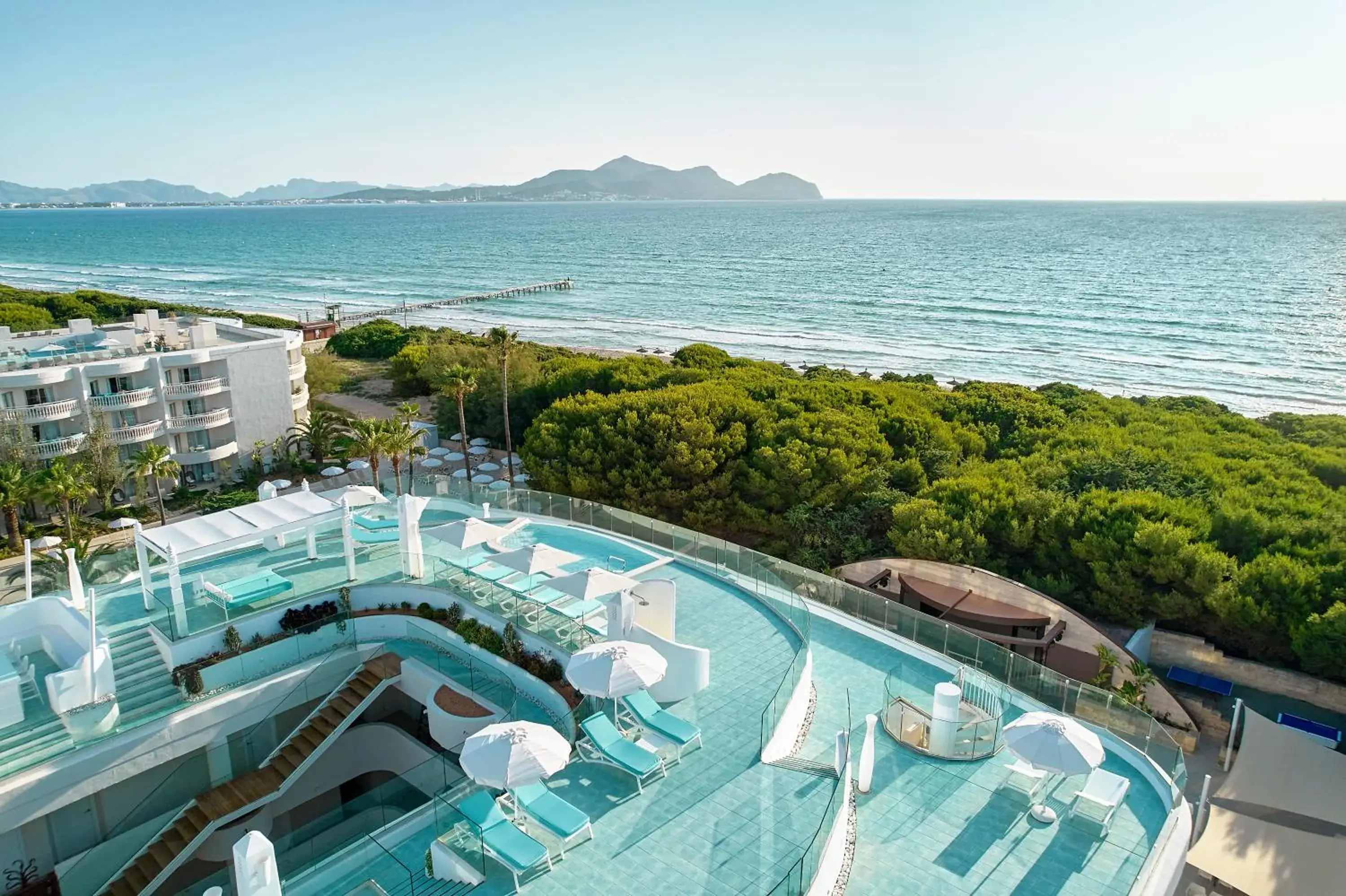 Swimming pool, Bird's-eye View in Iberostar Albufera Playa