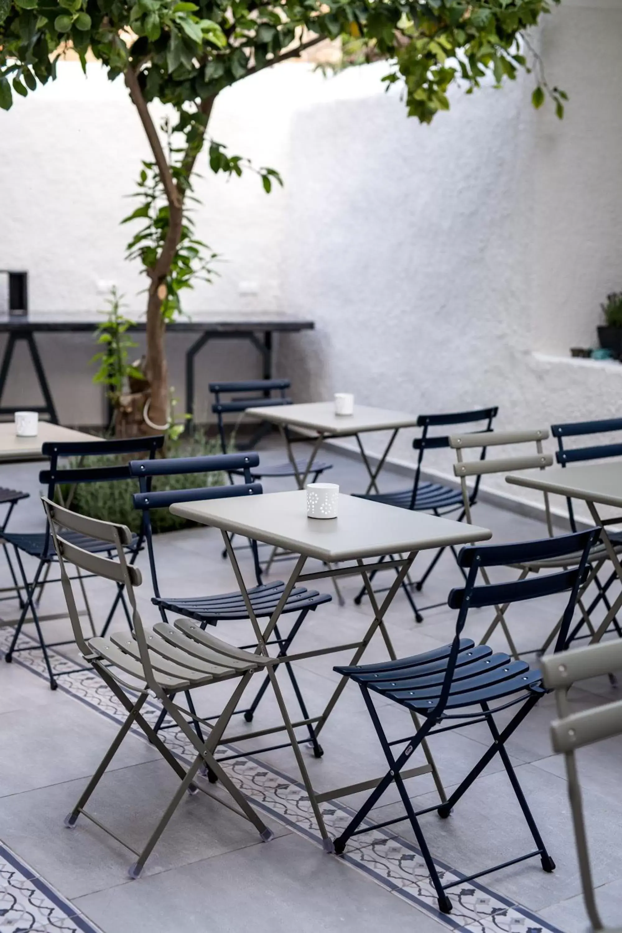 Patio in Gambello Luxury Rooms