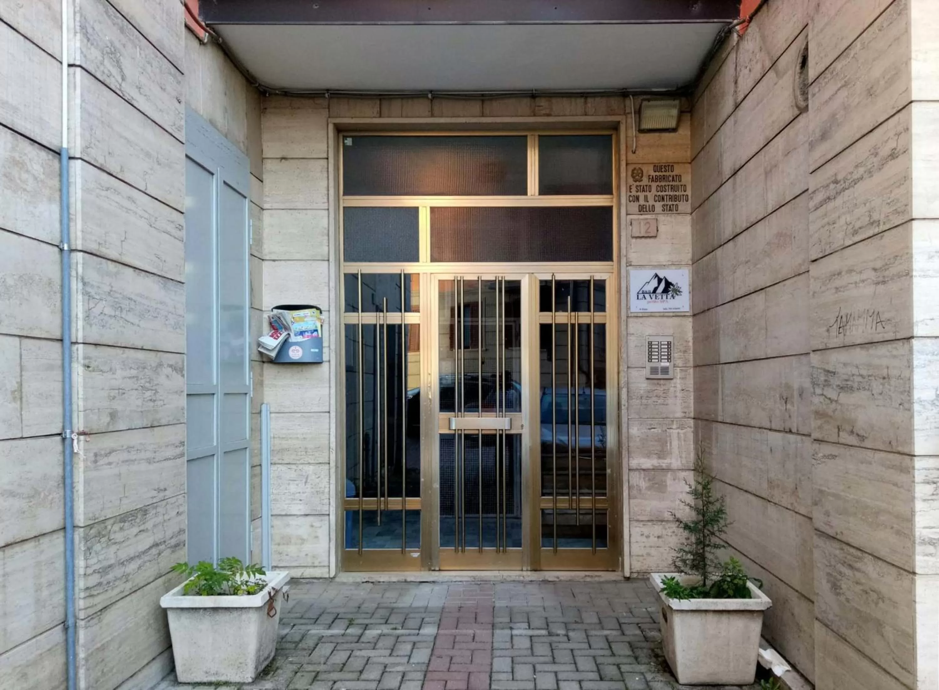 Property building in B&B La Vetta -petite SPA-